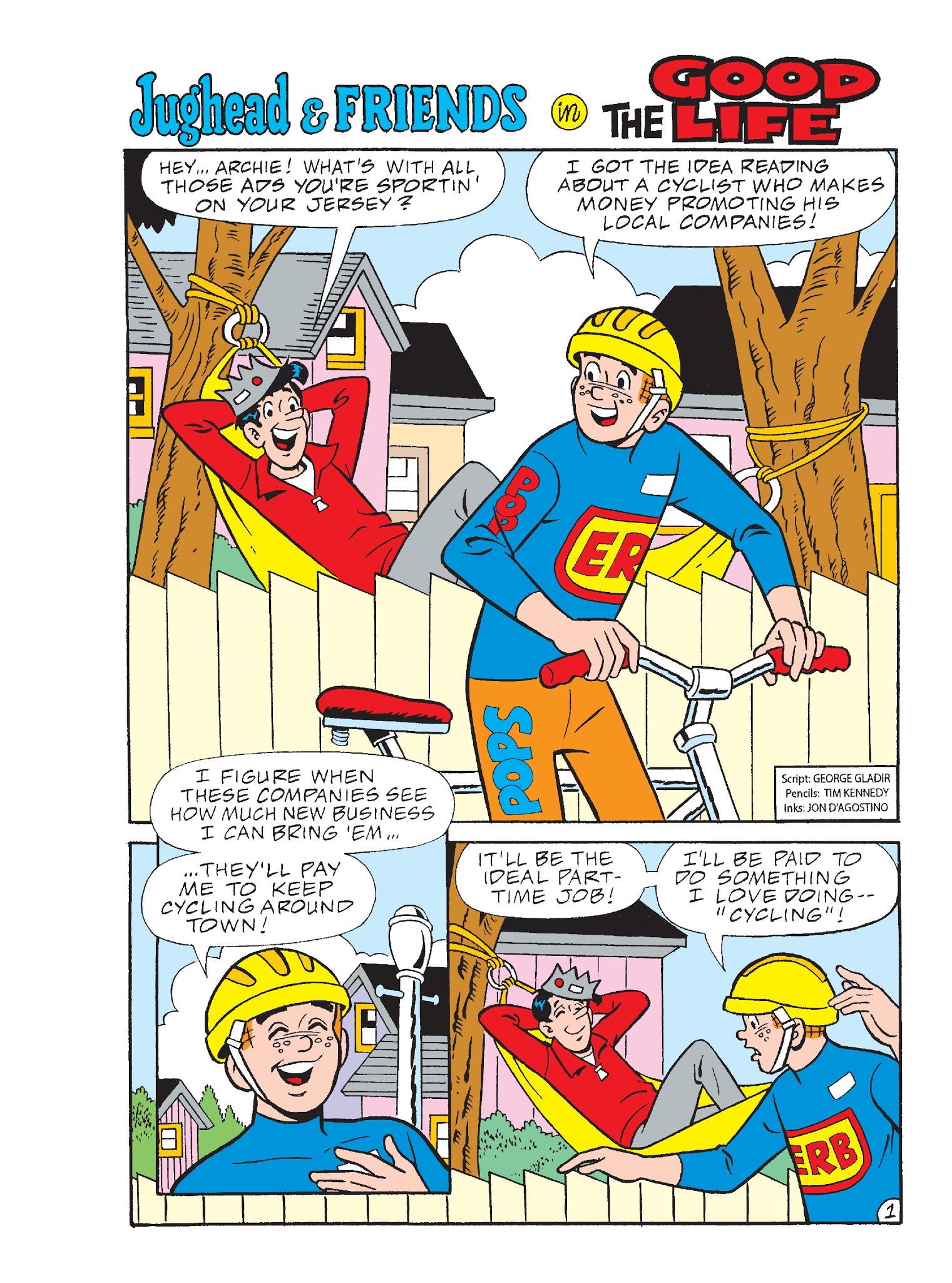 Read online Archie's Funhouse Double Digest comic -  Issue #28 - 28