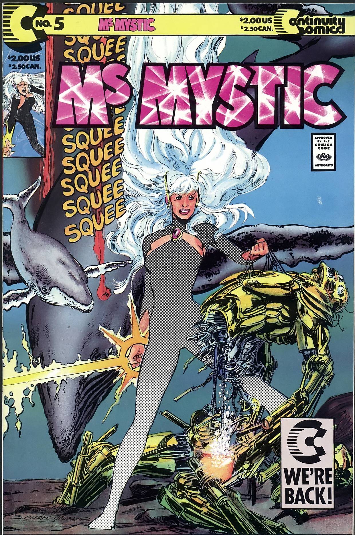 Read online Ms. Mystic (1987) comic -  Issue #5 - 1