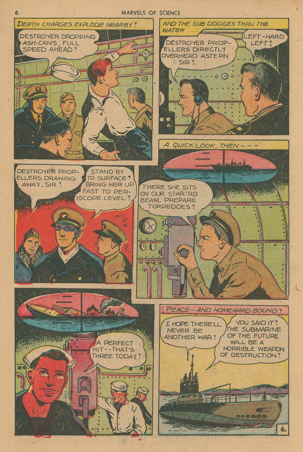 Read online Marvels Of Science comic -  Issue #4 - 8