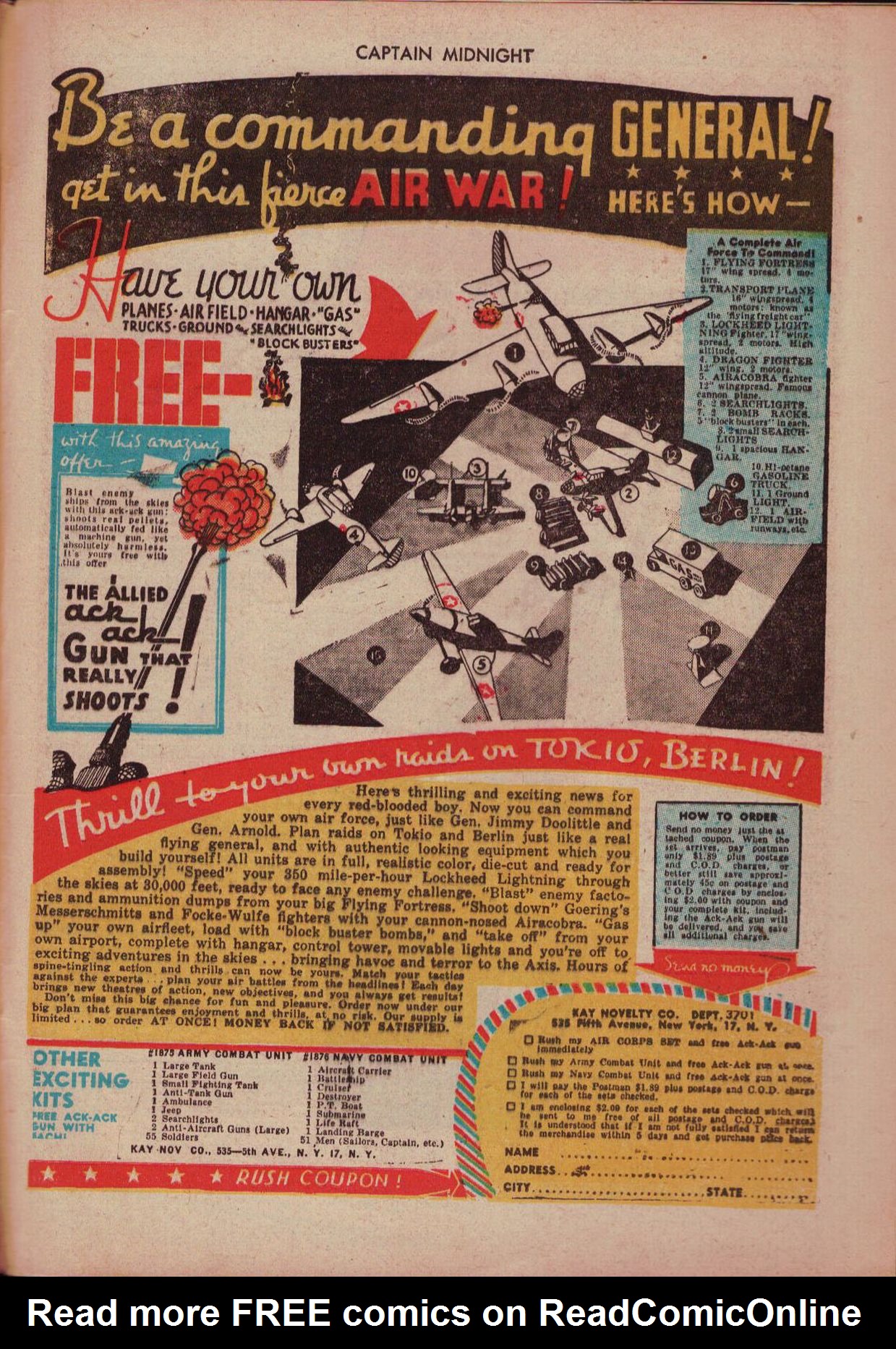 Read online Captain Midnight (1942) comic -  Issue #16 - 49
