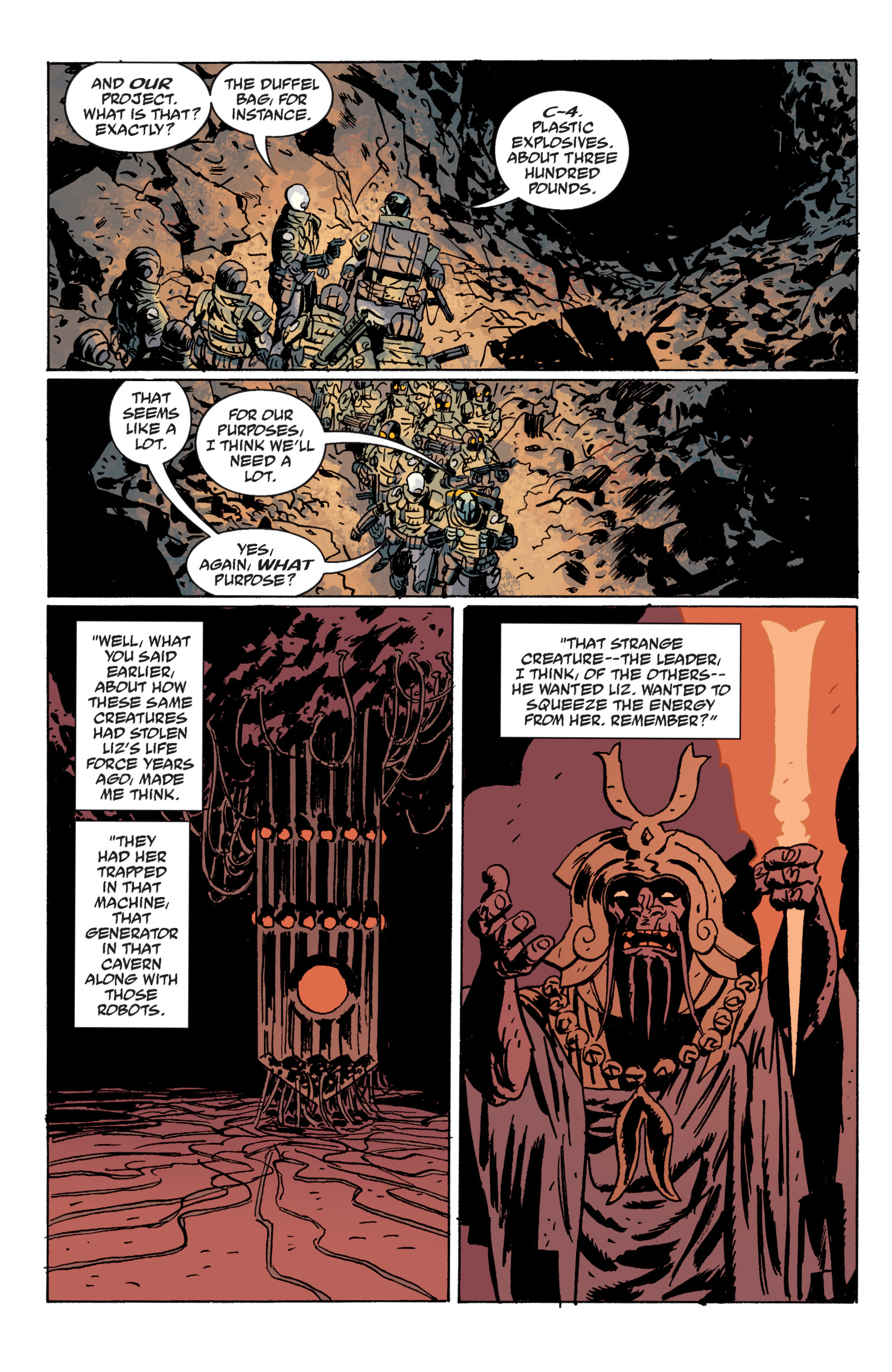 Read online B.P.R.D.: Hollow Earth and Other Stories comic -  Issue # TPB 10 - 99