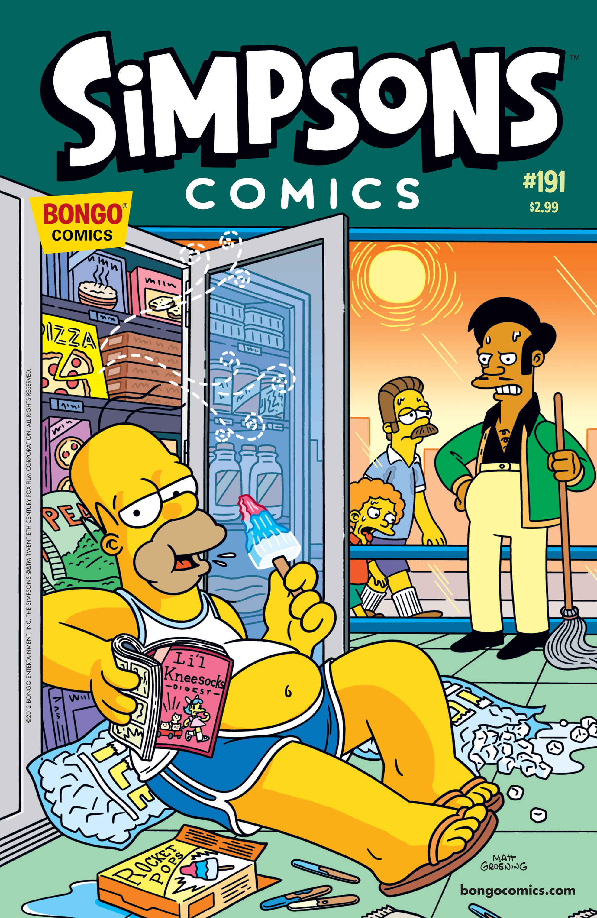 Read online Simpsons Comics comic -  Issue #191 - 1