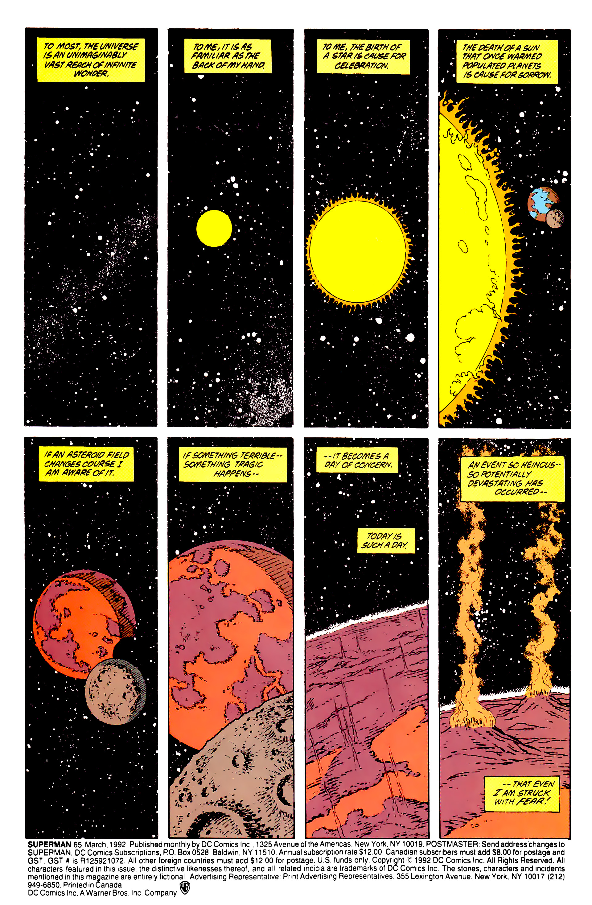 Read online Superman (1987) comic -  Issue #65 - 2