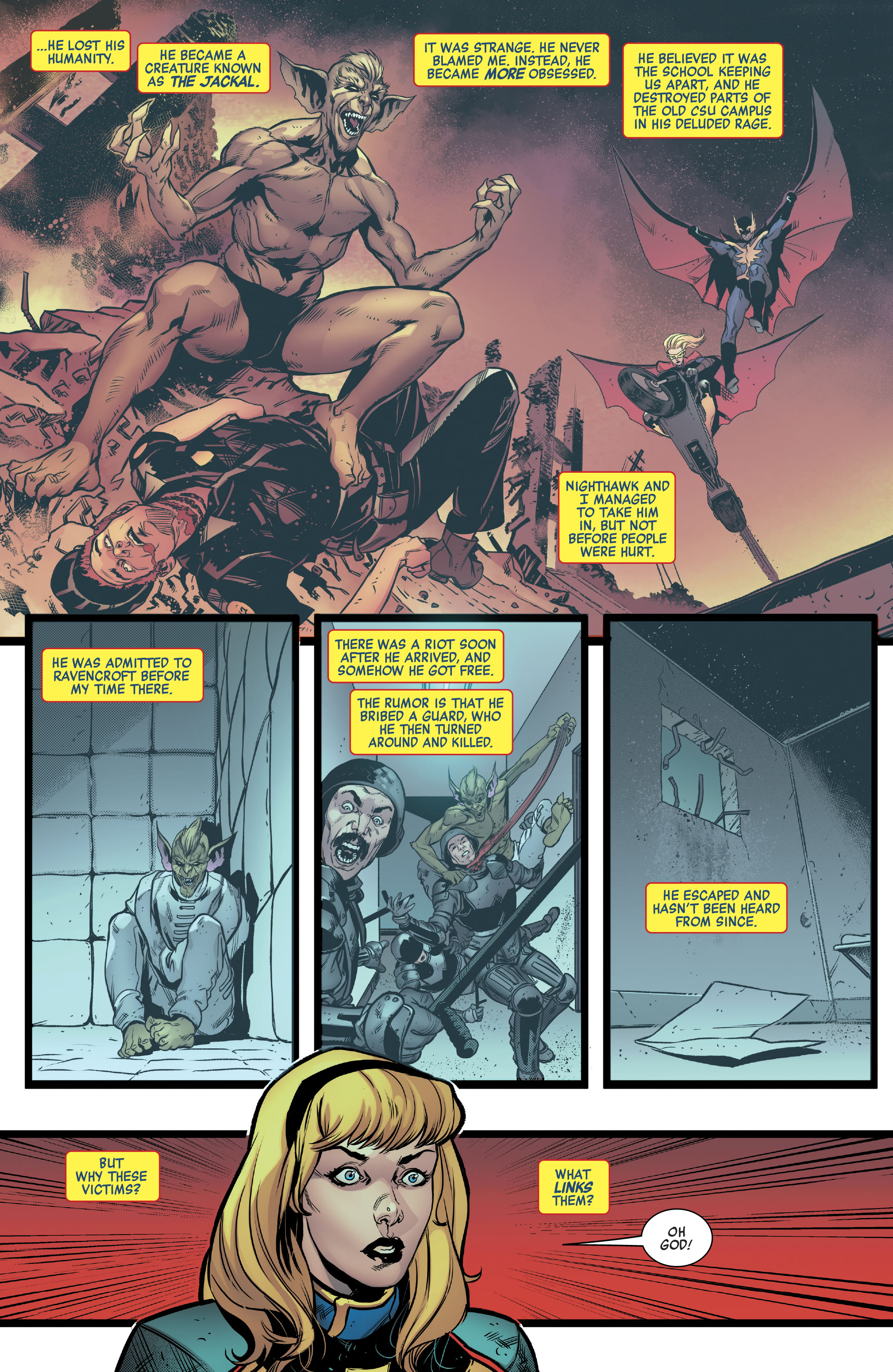 Read online Heroes Reborn: One-Shots comic -  Issue # Night-Gwen - 19