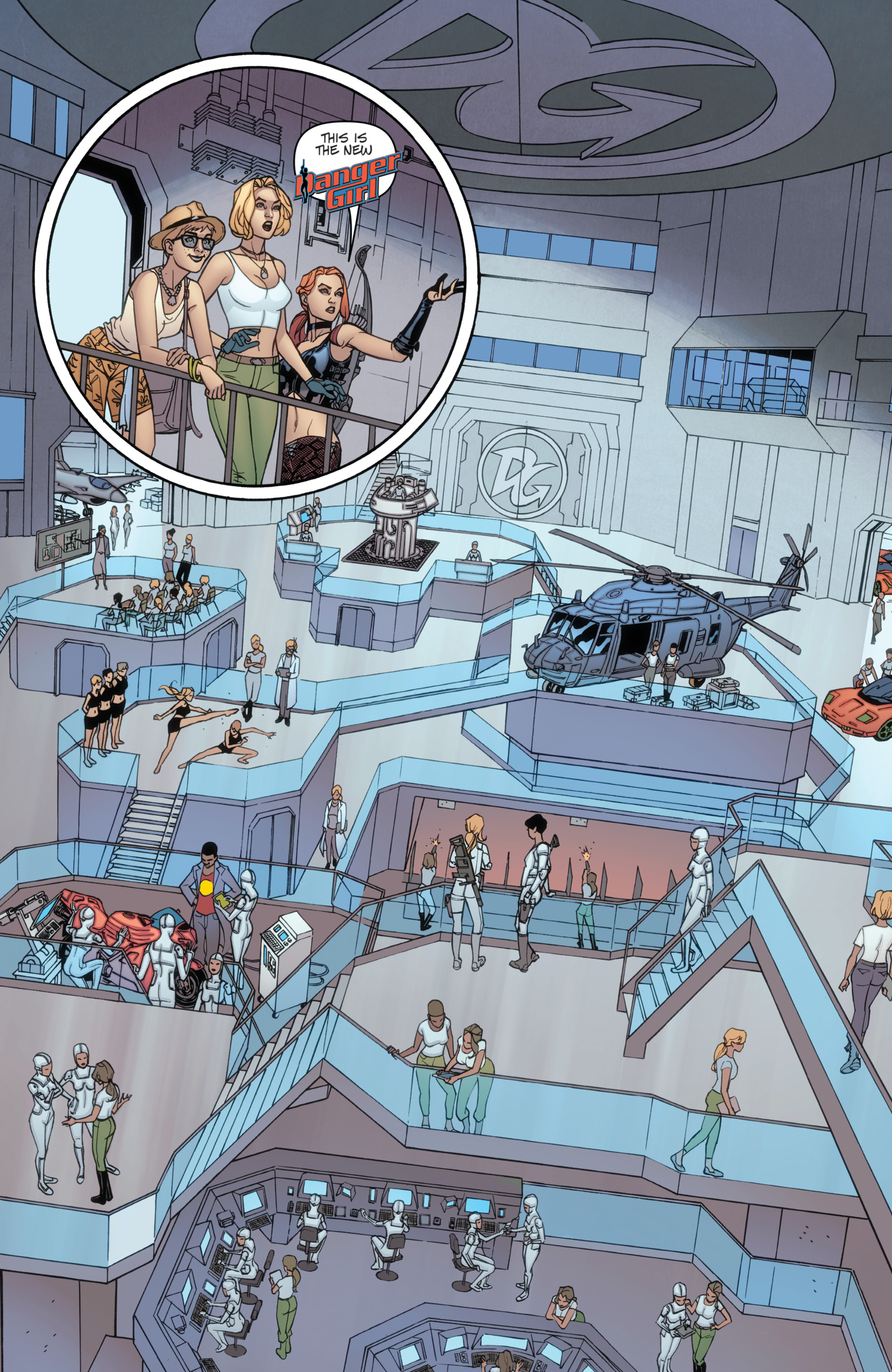 Read online Danger Girl: Renegade comic -  Issue #4 - 12