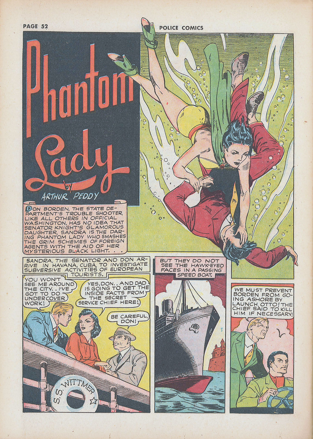 Read online Police Comics comic -  Issue #8 - 56