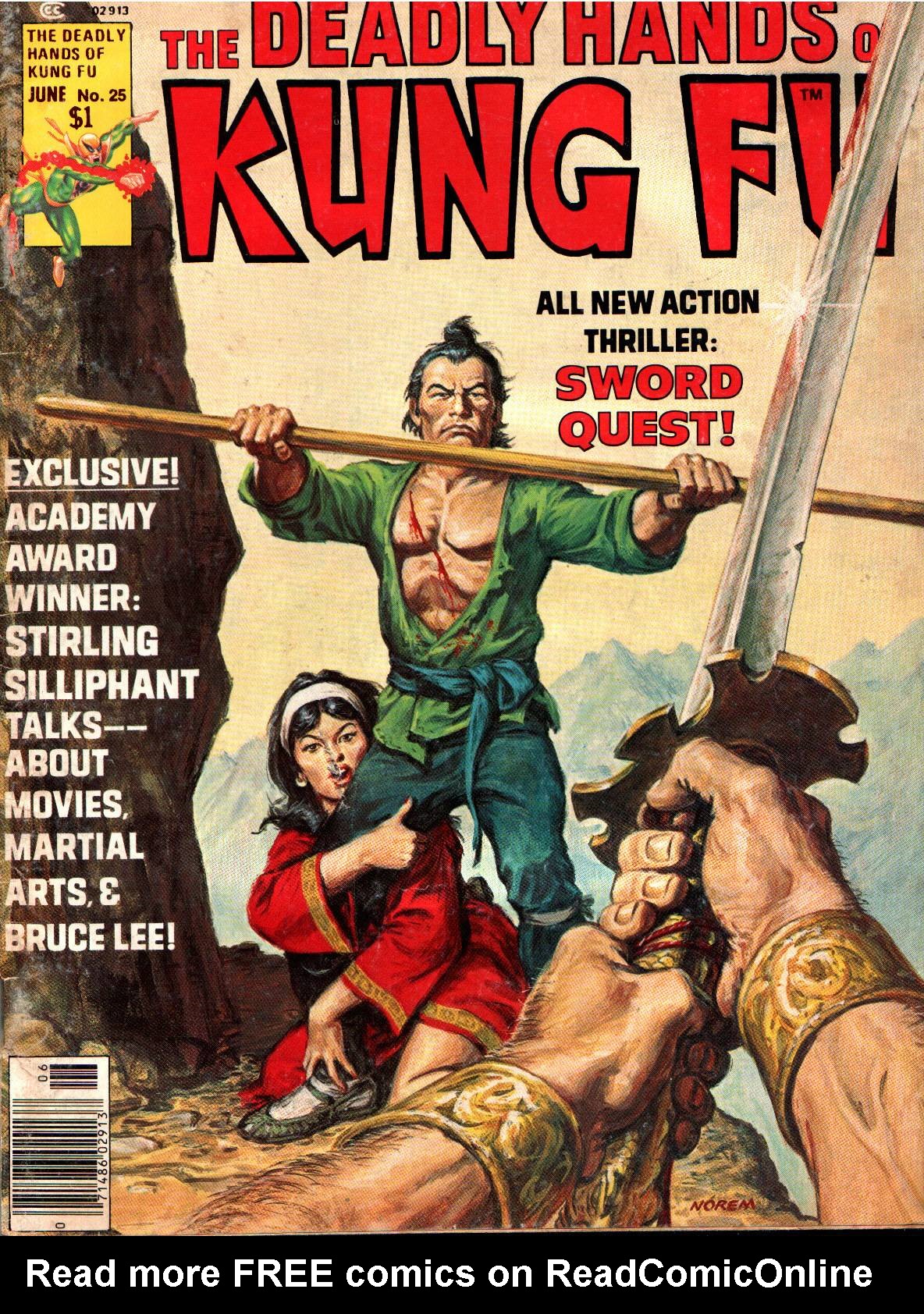 Read online The Deadly Hands of Kung Fu comic -  Issue #25 - 1