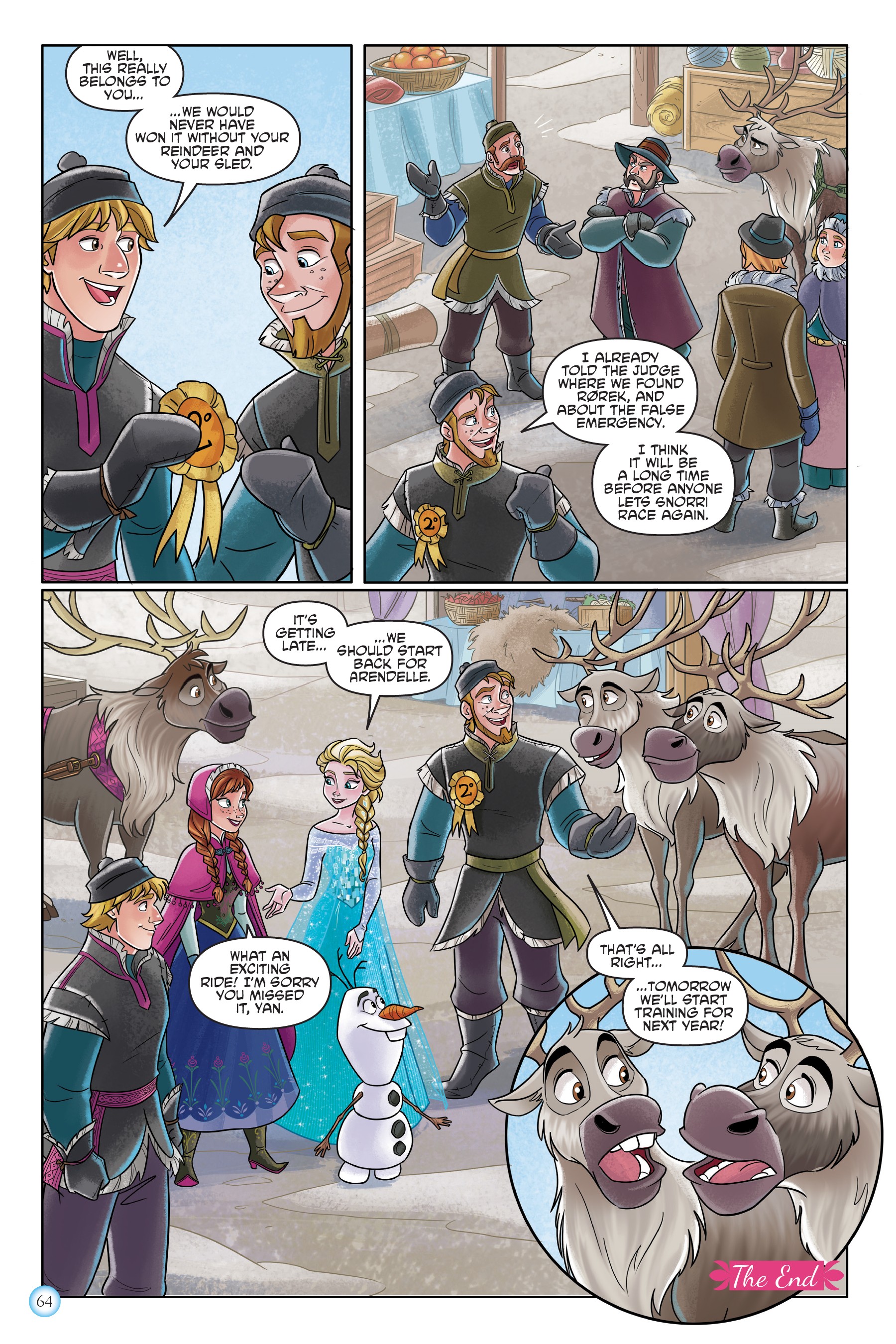 Read online Frozen Adventures: Flurries of Fun comic -  Issue # TPB (Part 1) - 64