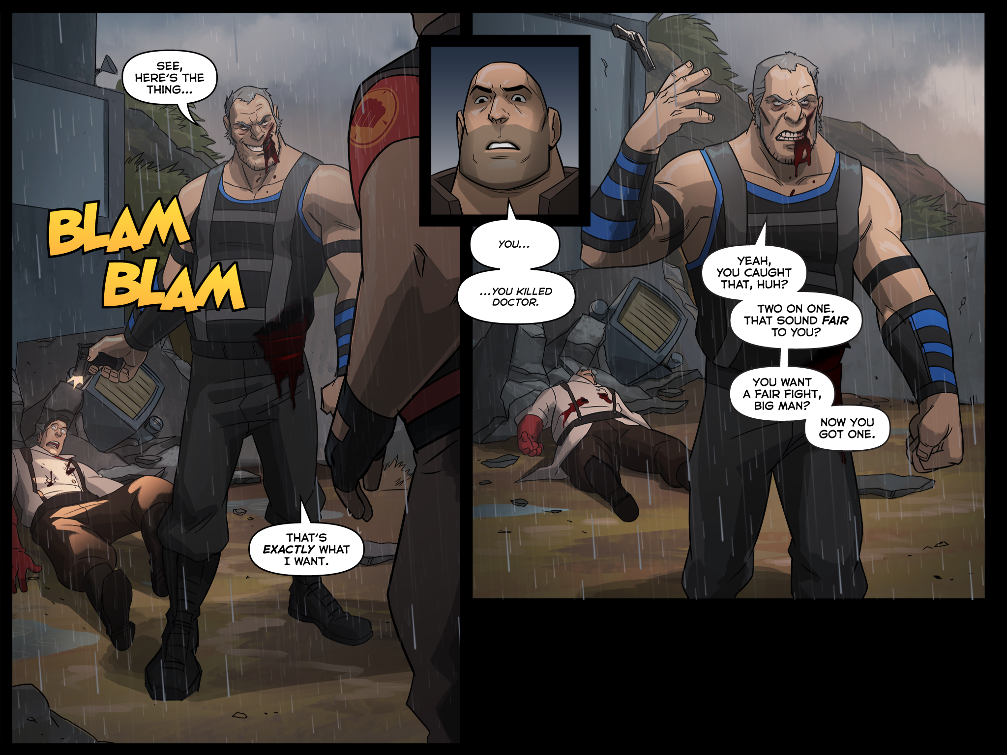 Read online Team Fortress 2 comic -  Issue #6 - 119