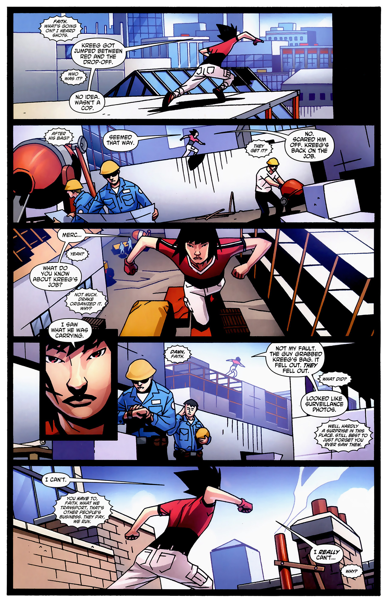 Read online Mirror's Edge comic -  Issue #1 - 22
