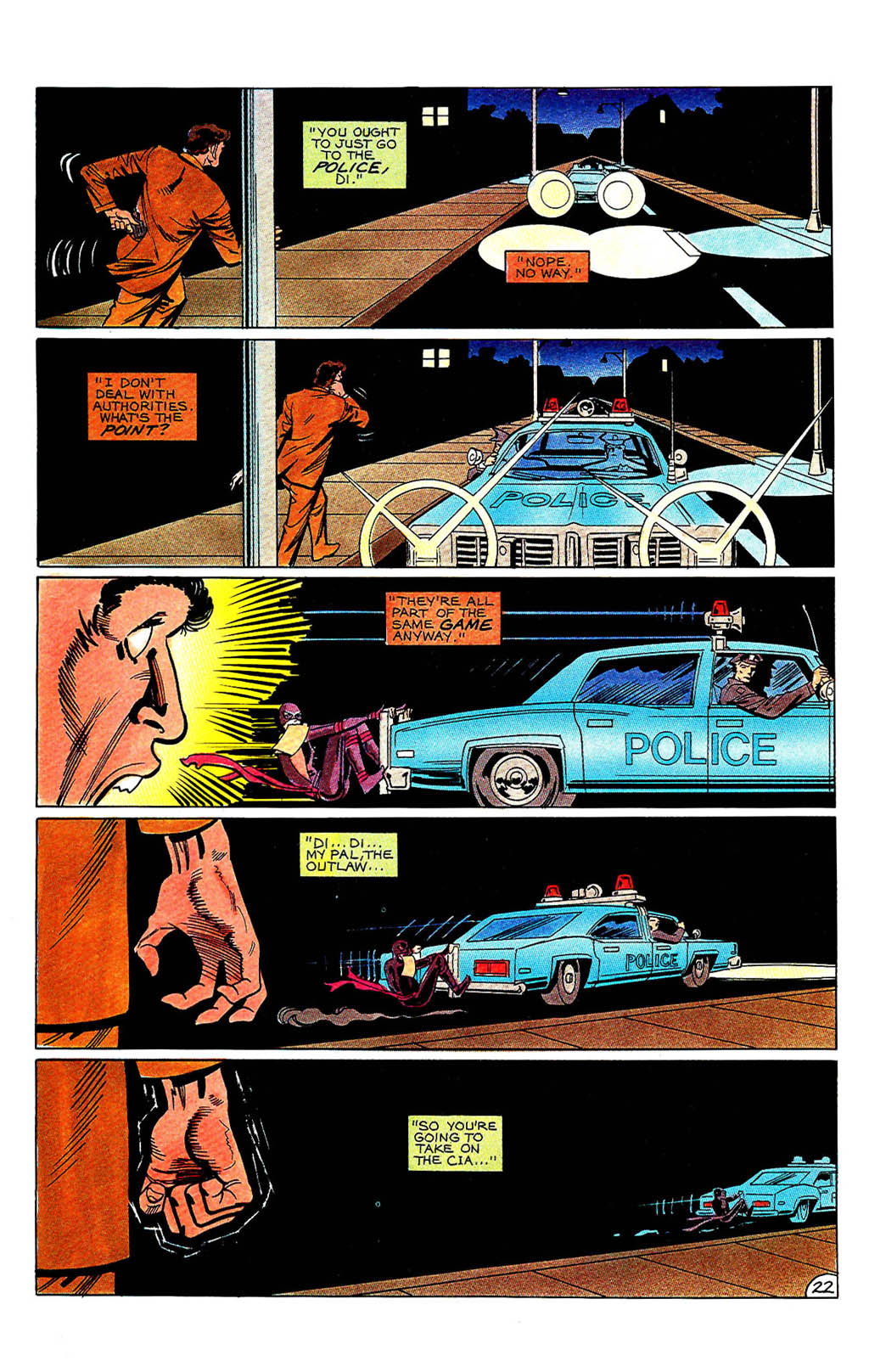 Read online Whisper (1986) comic -  Issue #10 - 25