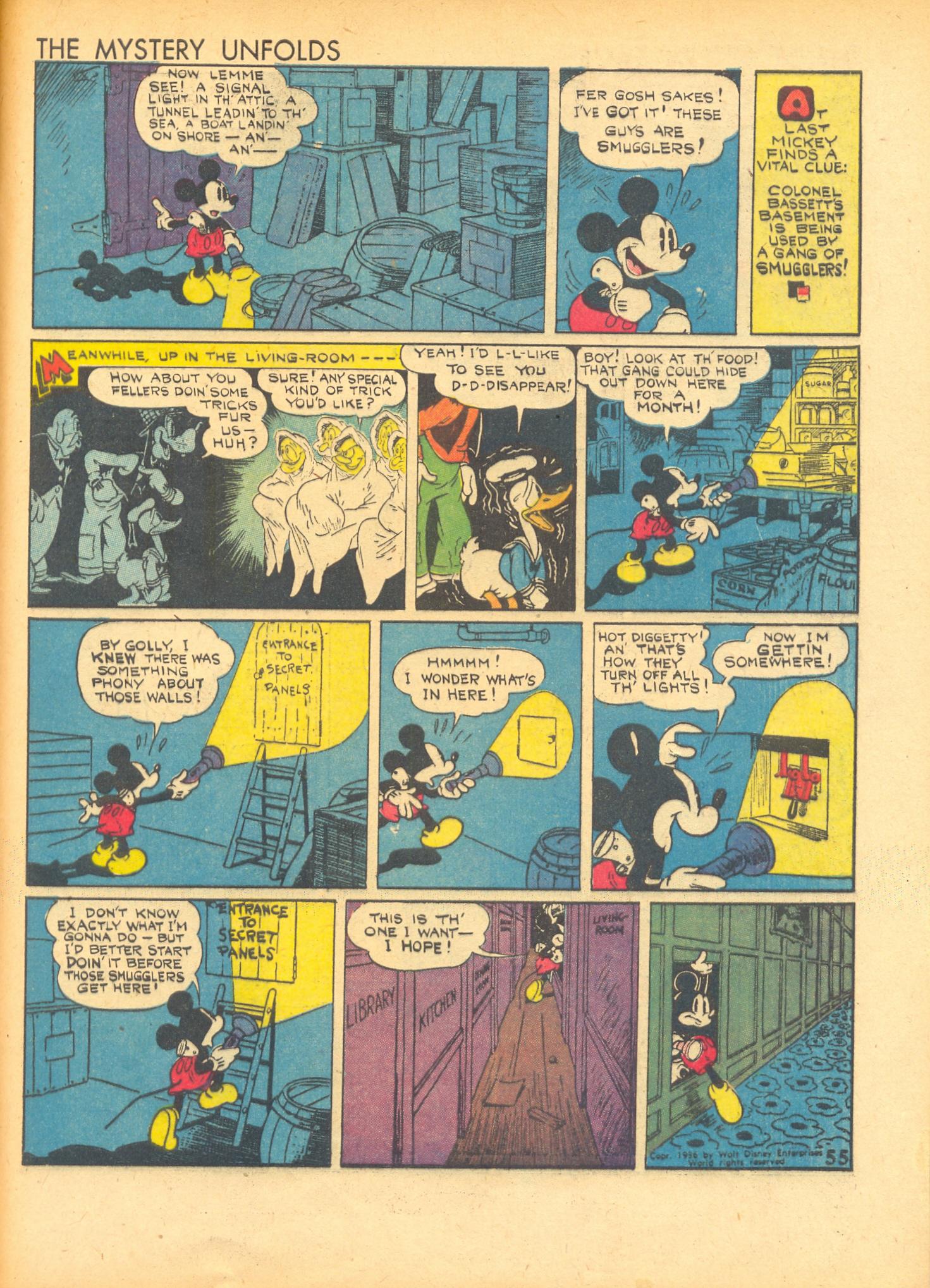 Read online Walt Disney's Comics and Stories comic -  Issue #4 - 57
