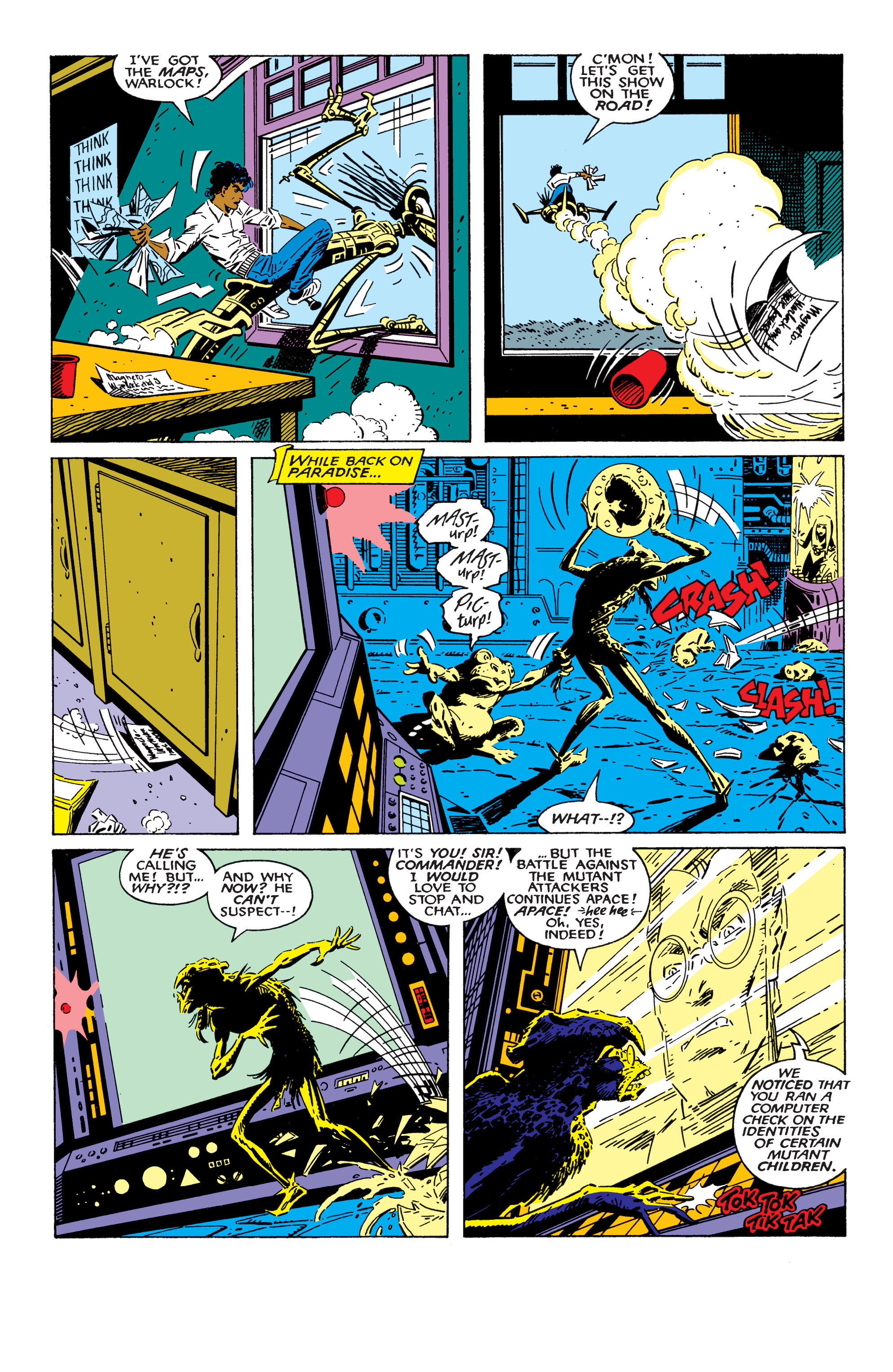 Read online X-Men Milestones: Fall of the Mutants comic -  Issue # TPB (Part 2) - 29