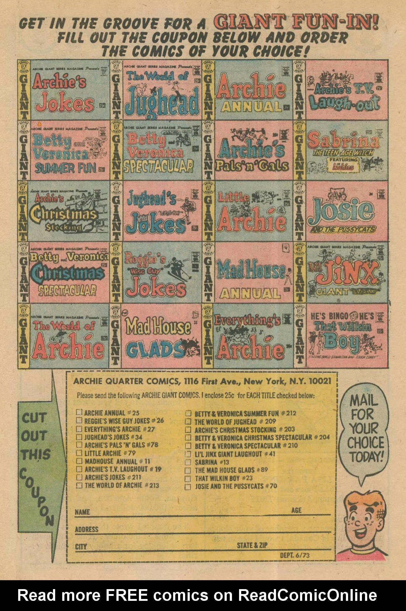 Read online Archie's Pals 'N' Gals (1952) comic -  Issue #77 - 31