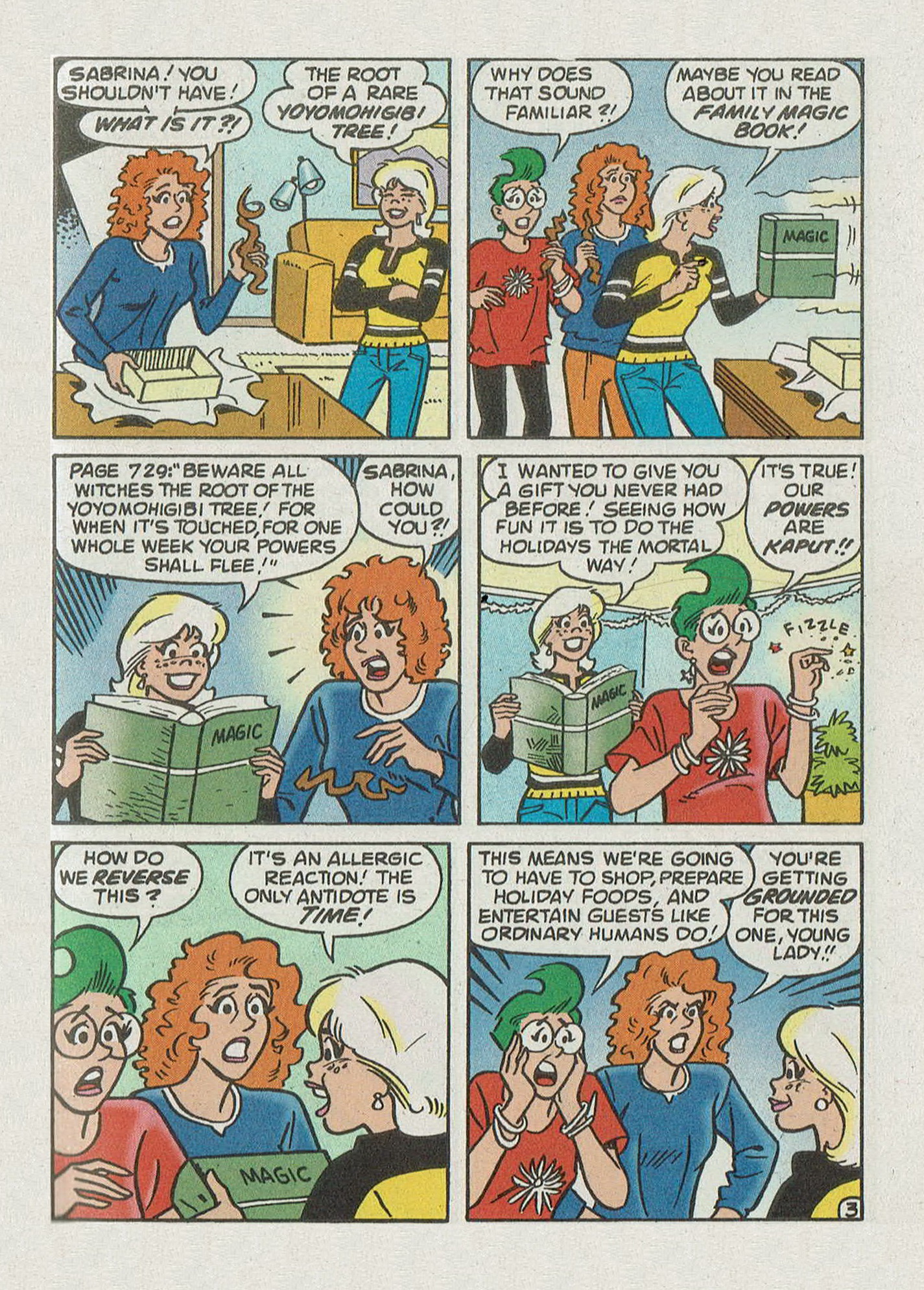 Read online Archie's Holiday Fun Digest comic -  Issue #8 - 31