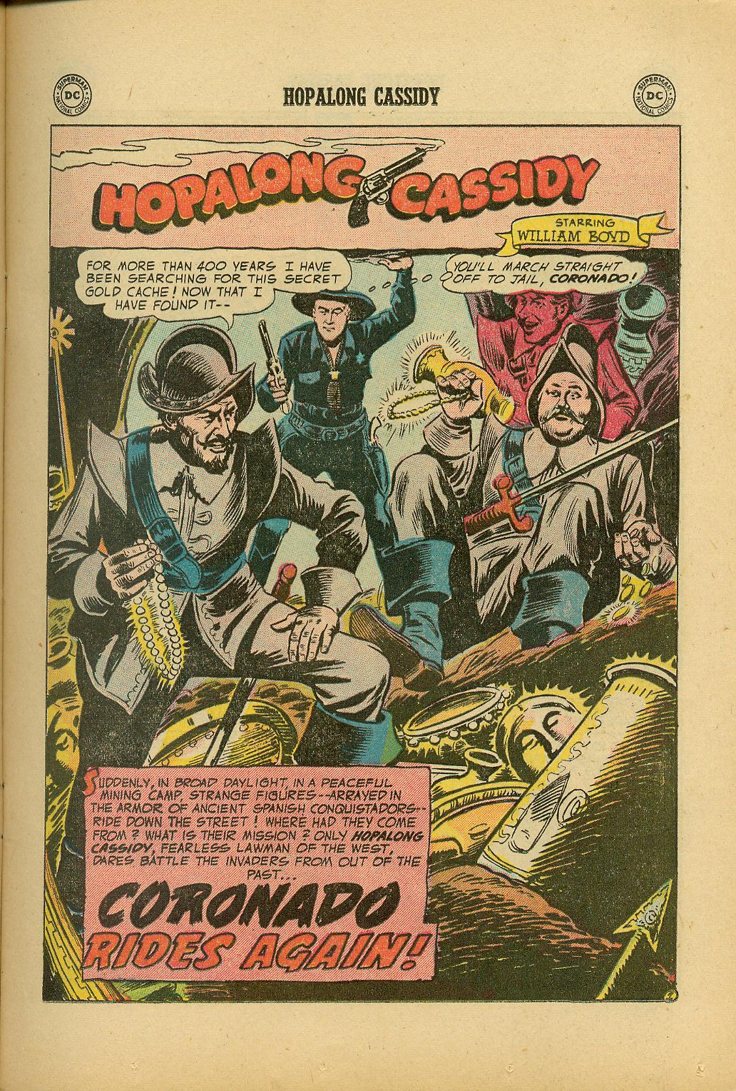 Read online Hopalong Cassidy comic -  Issue #100 - 13