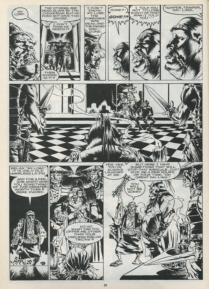The Savage Sword Of Conan issue 175 - Page 24