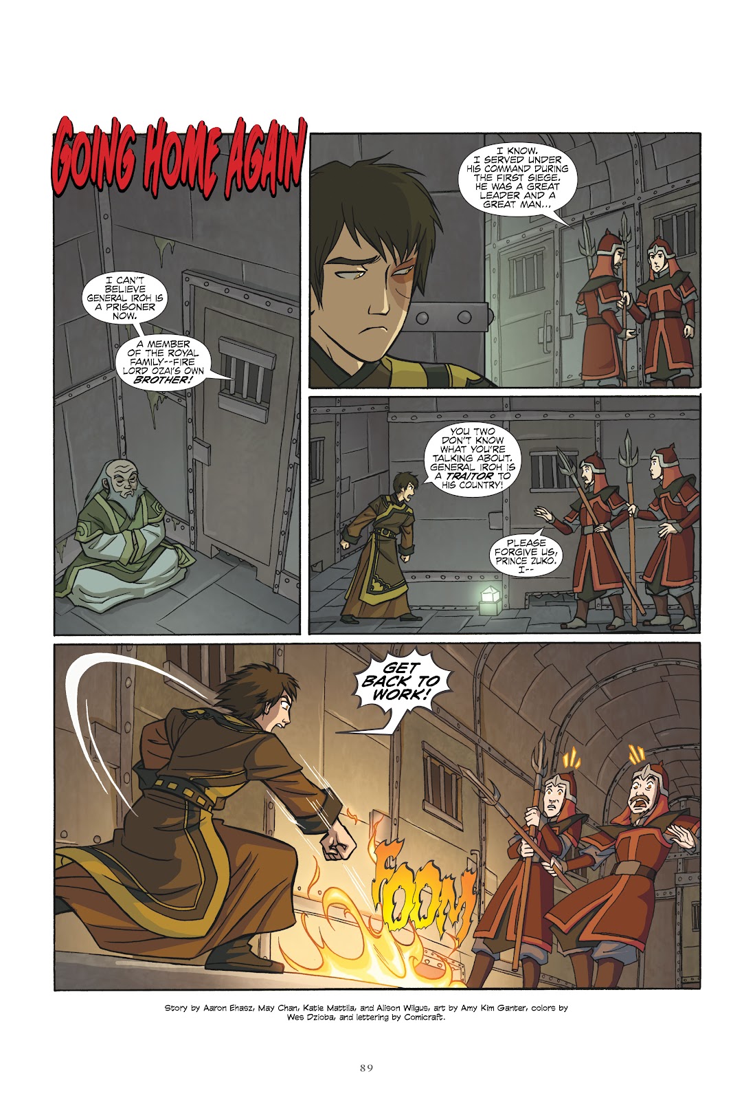 Nickelodeon Avatar: The Last Airbender–The Lost Adventures & Team Avatar Tales Library Edition issue TPB (Part 1) - Page 90