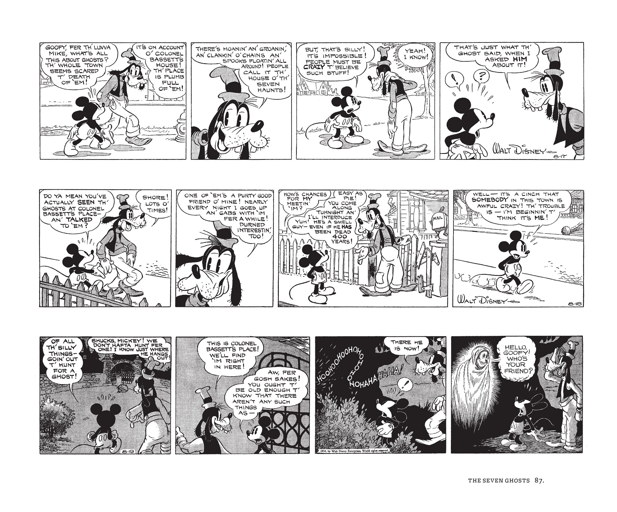 Read online Walt Disney's Mickey Mouse by Floyd Gottfredson comic -  Issue # TPB 4 (Part 1) - 87