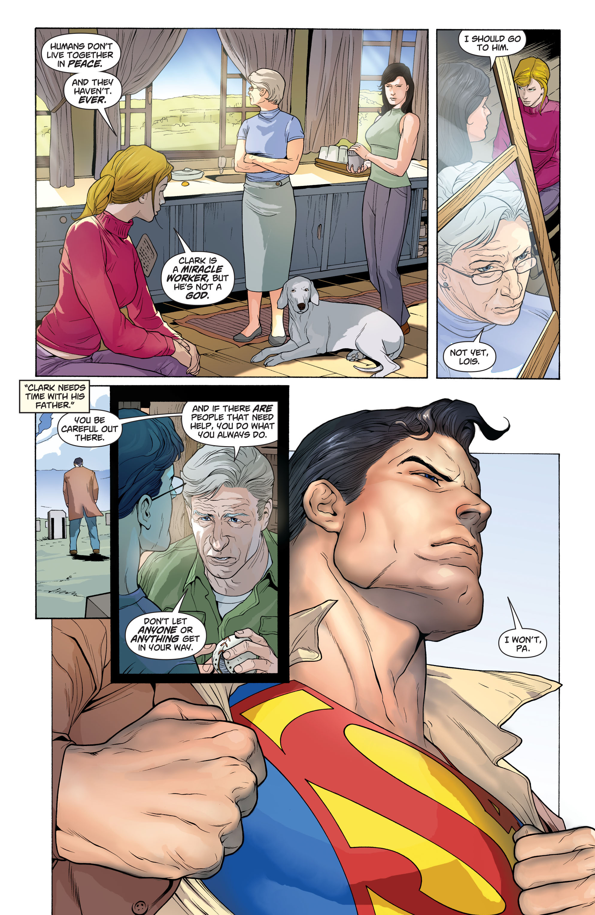 Read online Superman: New Krypton comic -  Issue # TPB 2 - 132