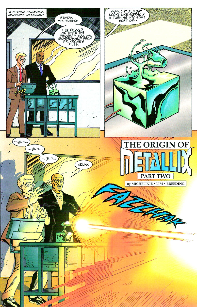 Read online Metallix comic -  Issue #0 - 9