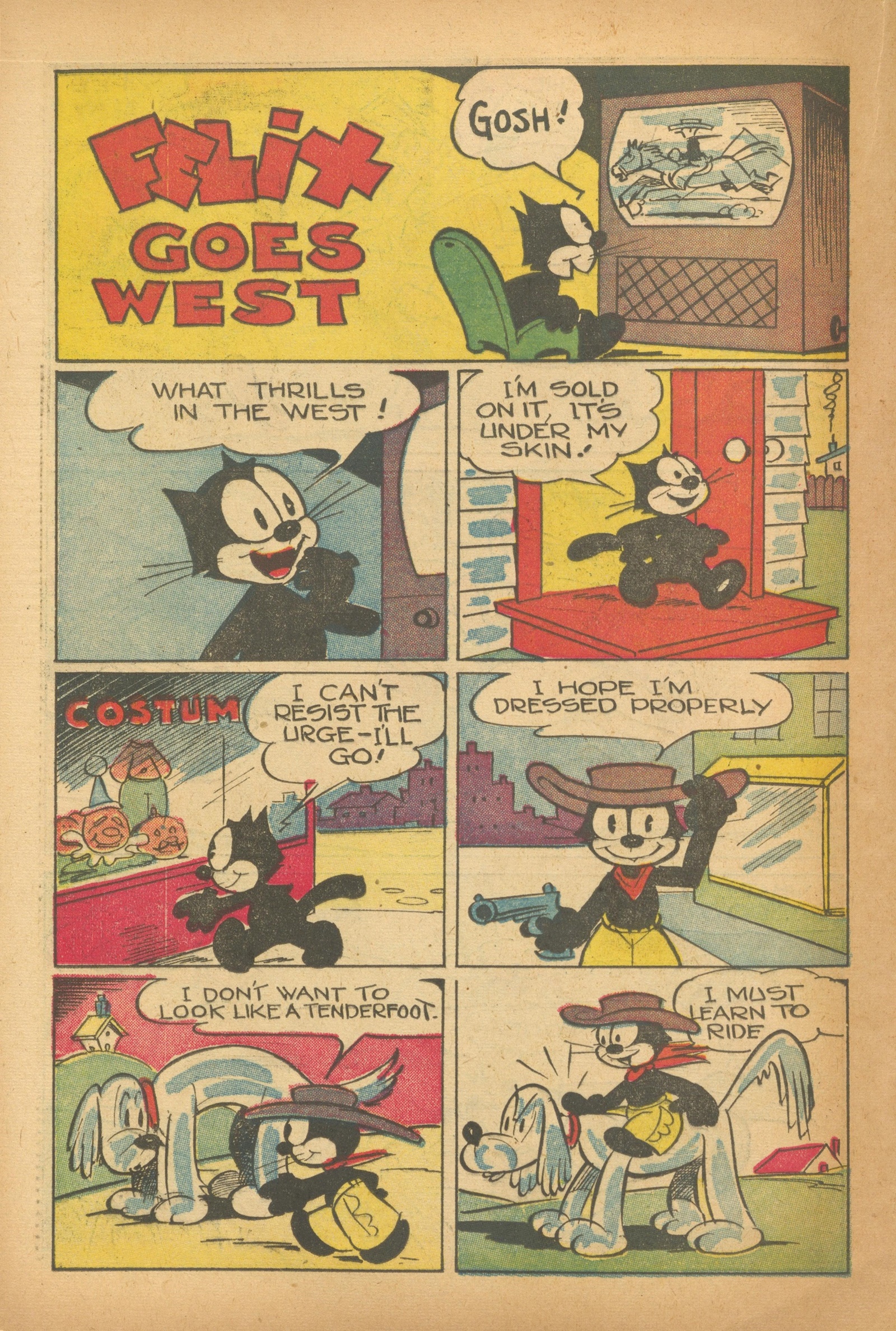 Read online Felix the Cat (1951) comic -  Issue #29 - 20