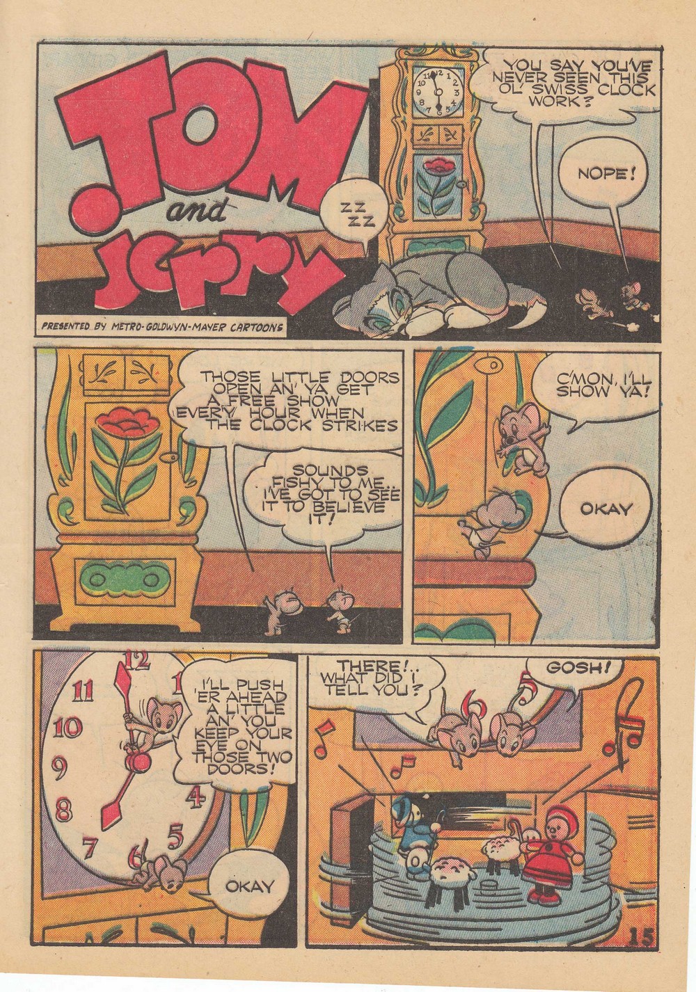 Read online Our Gang Comics comic -  Issue #8 - 17