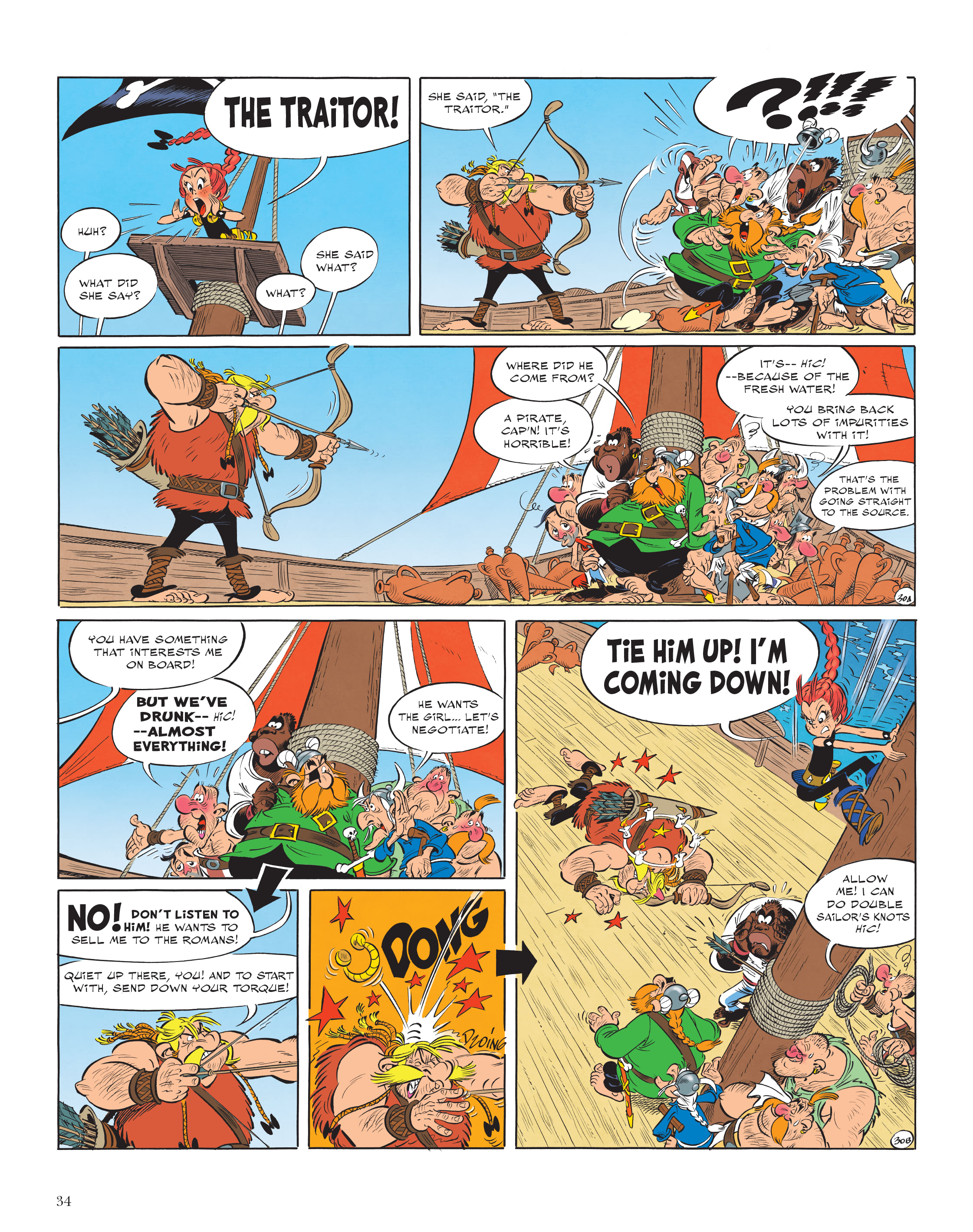 Read online Asterix comic -  Issue #38 - 35