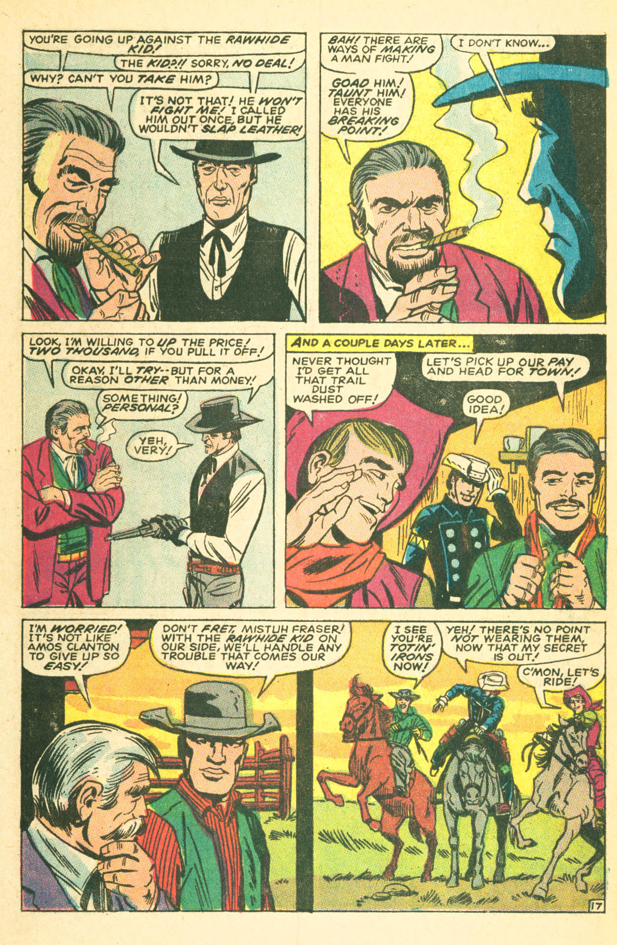 Read online The Rawhide Kid comic -  Issue #69 - 24