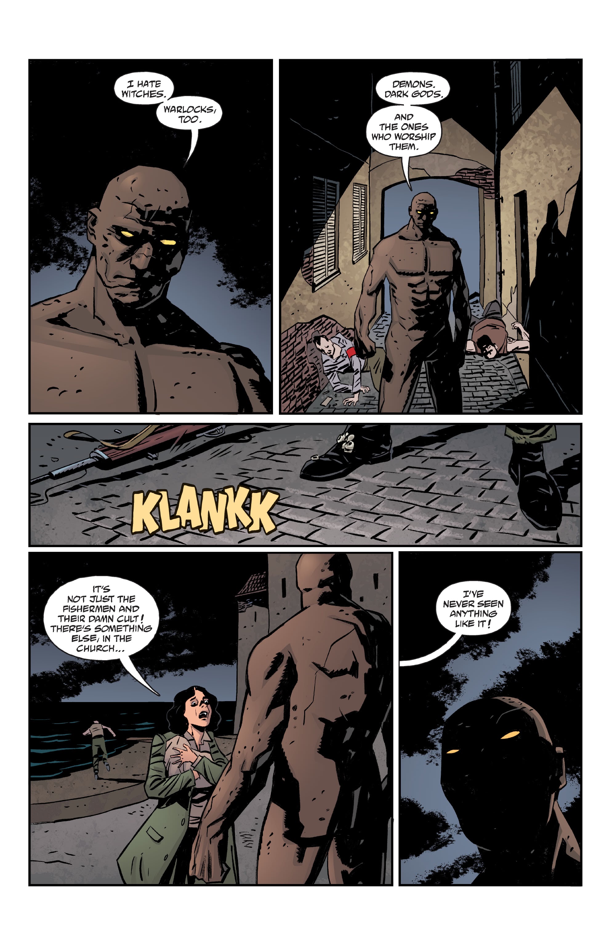 Read online The Golem Walks Among Us! comic -  Issue #1 - 17