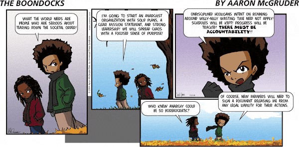 Read online The Boondocks Collection comic -  Issue # Year 2004 - 318