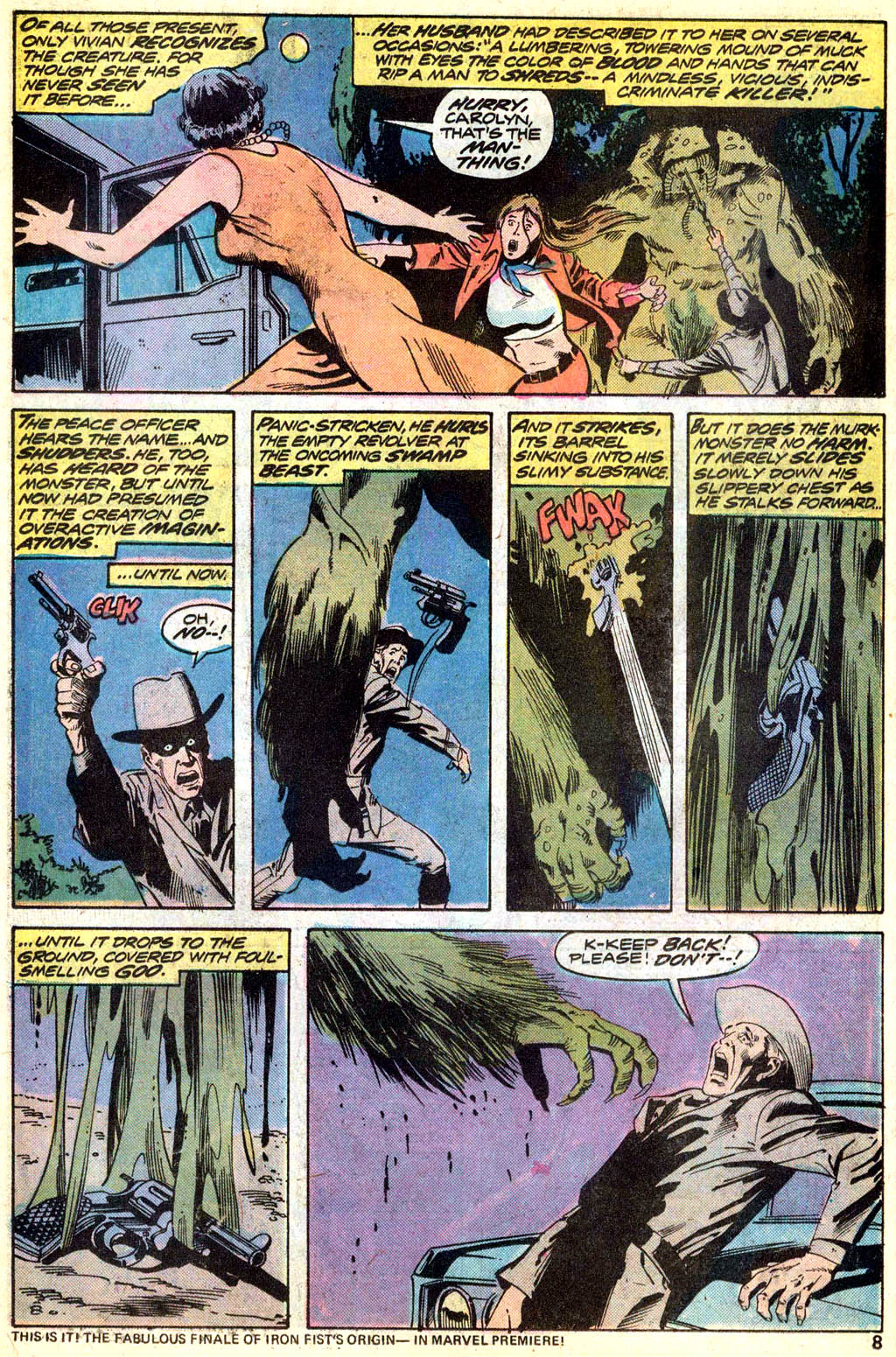 Read online Giant-Size Man-Thing comic -  Issue #2 - 7