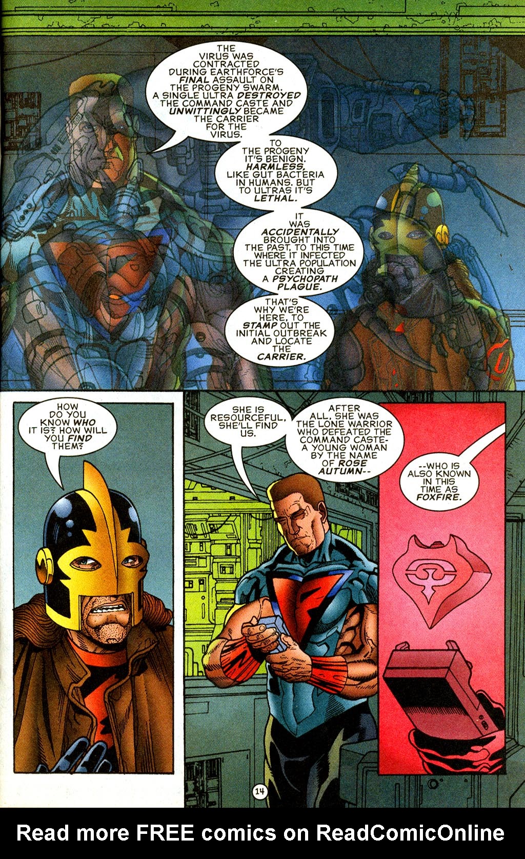 Read online UltraForce (1995) comic -  Issue #9 - 14