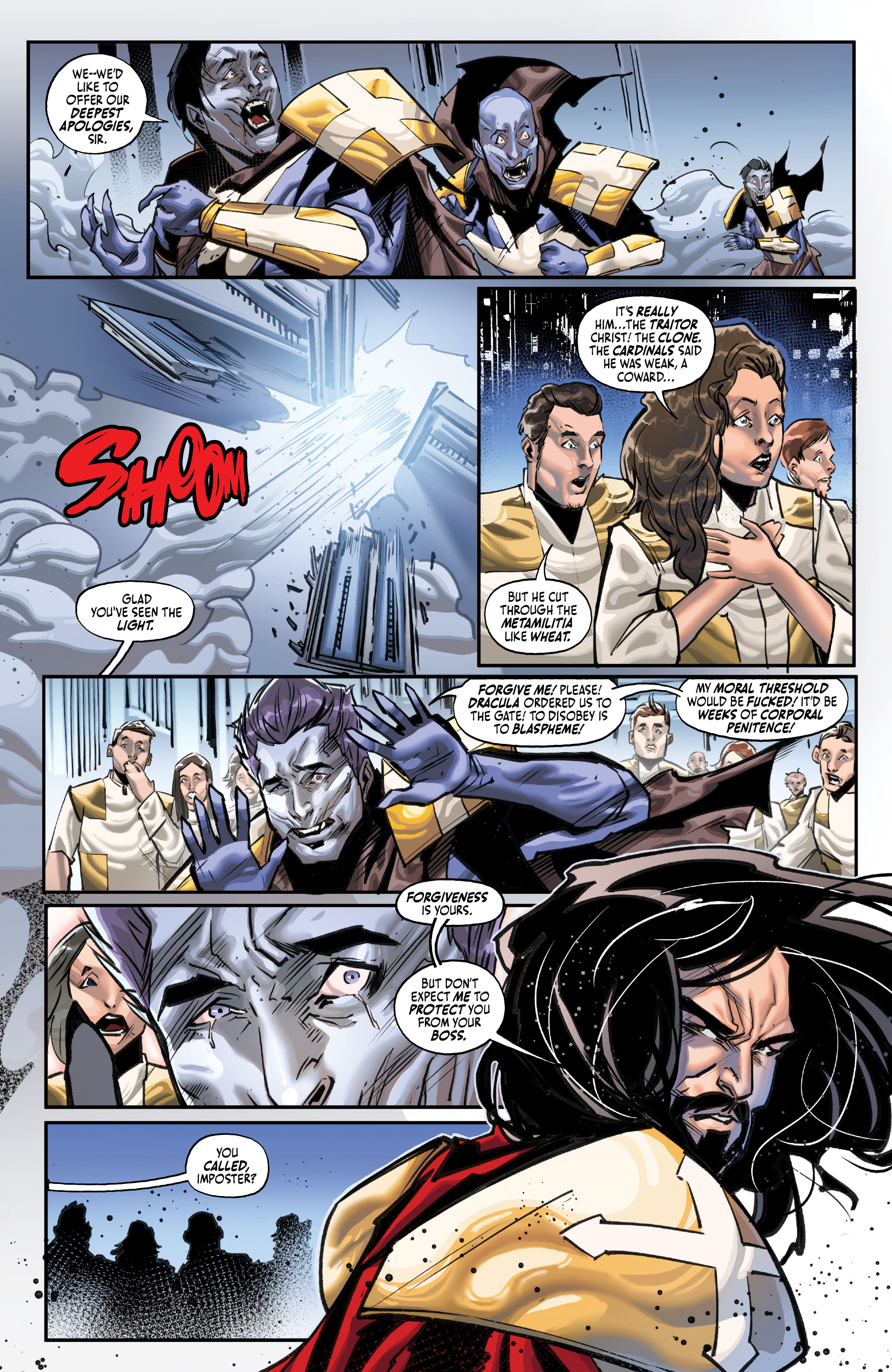 Read online Loaded Bible: Blood Of My Blood comic -  Issue #4 - 9