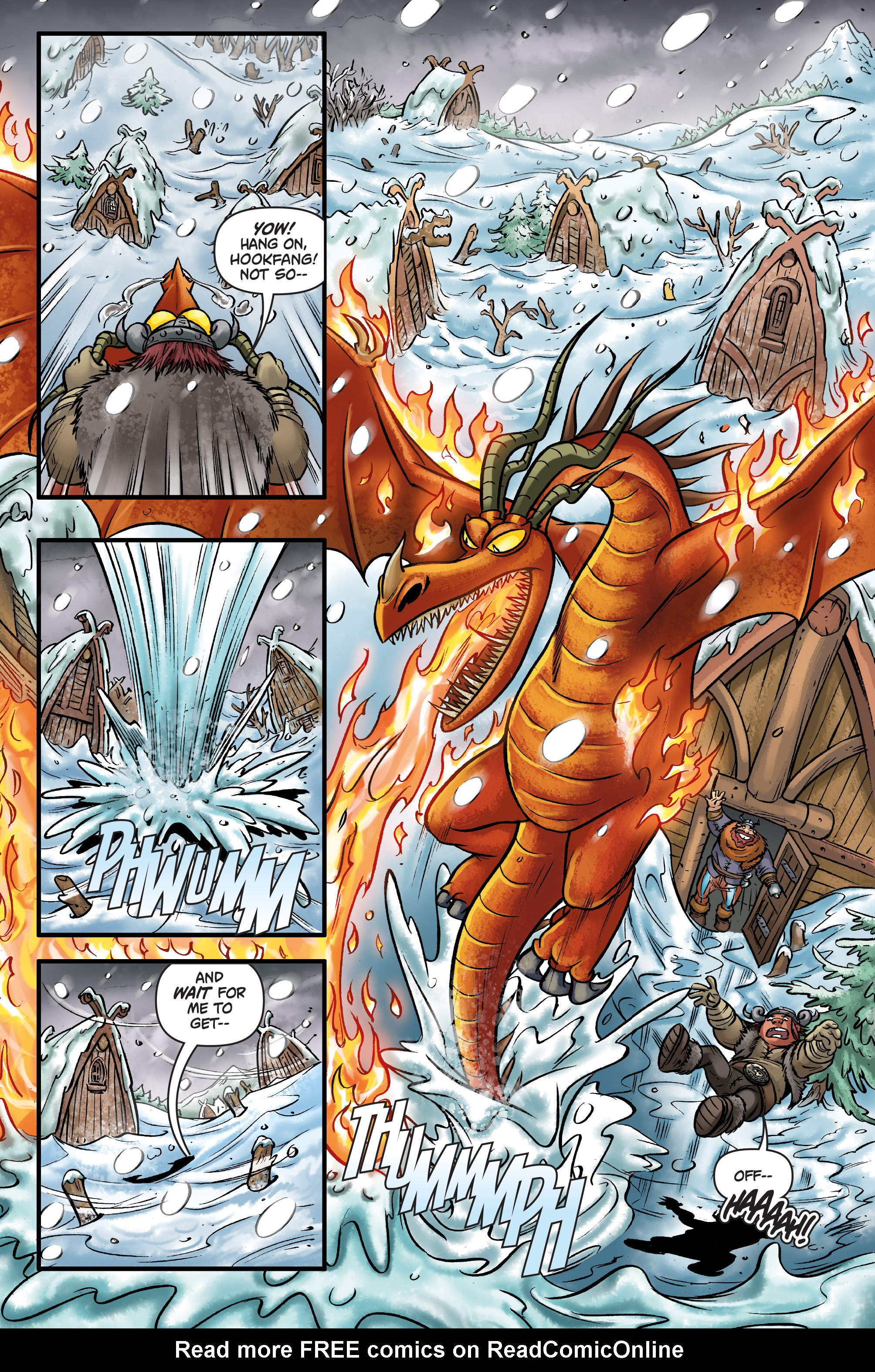 Read online DreamWorks Dragons: Defenders of Berk Collection: Fire & Ice comic -  Issue # TPB - 58