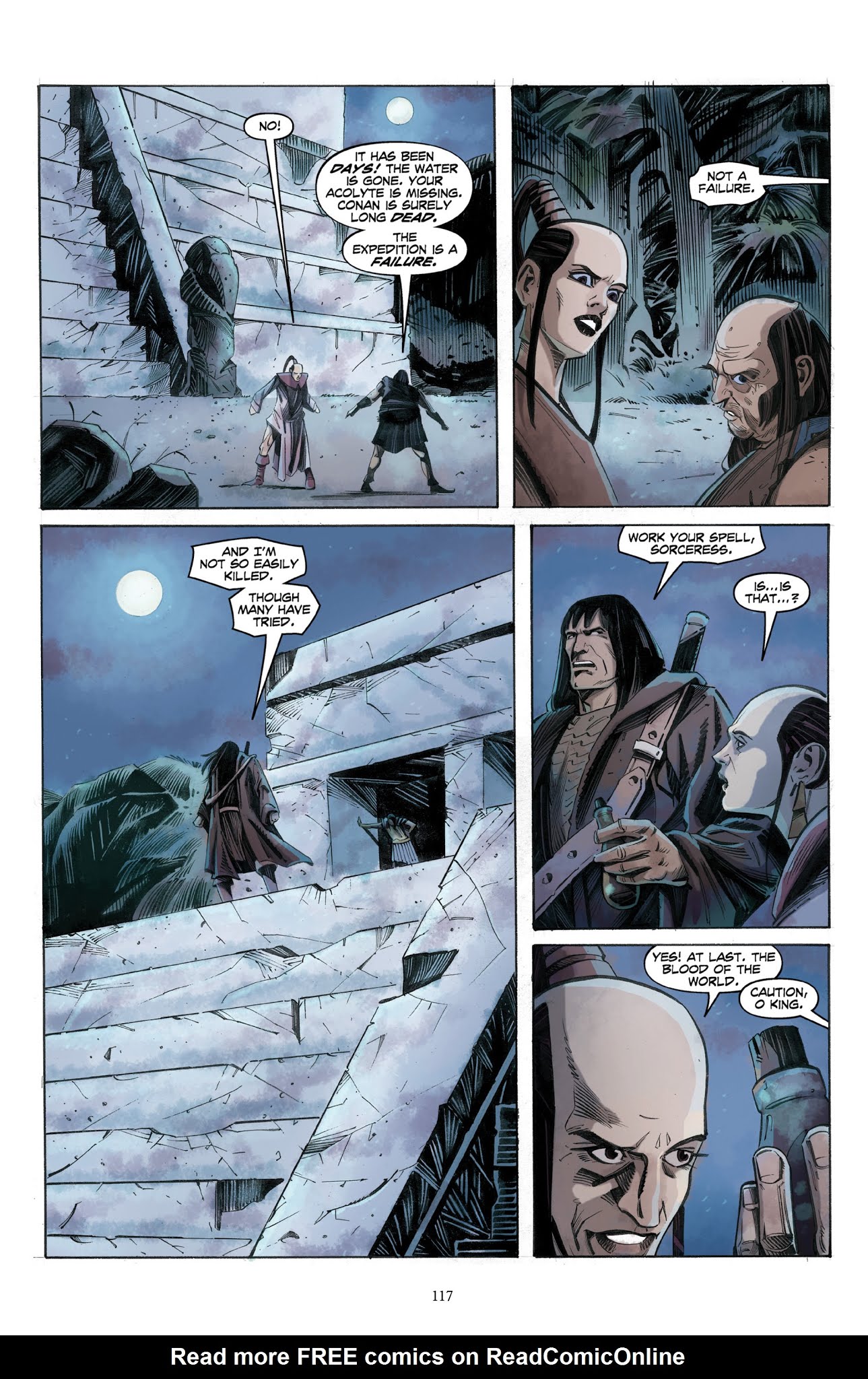 Read online Conan: The Phantoms of the Black Coast comic -  Issue # TPB - 115