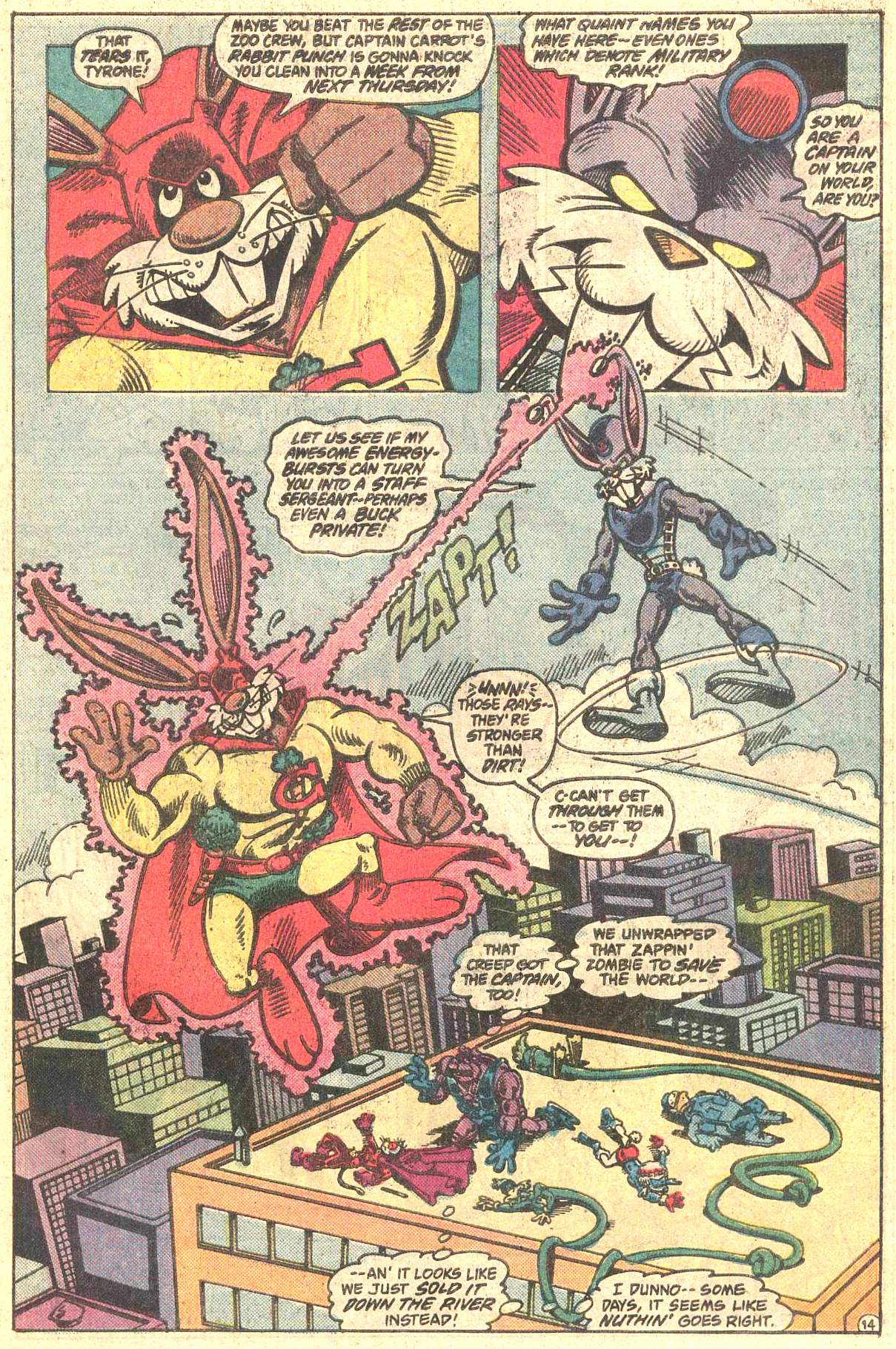 Read online Captain Carrot and His Amazing Zoo Crew! comic -  Issue #6 - 15