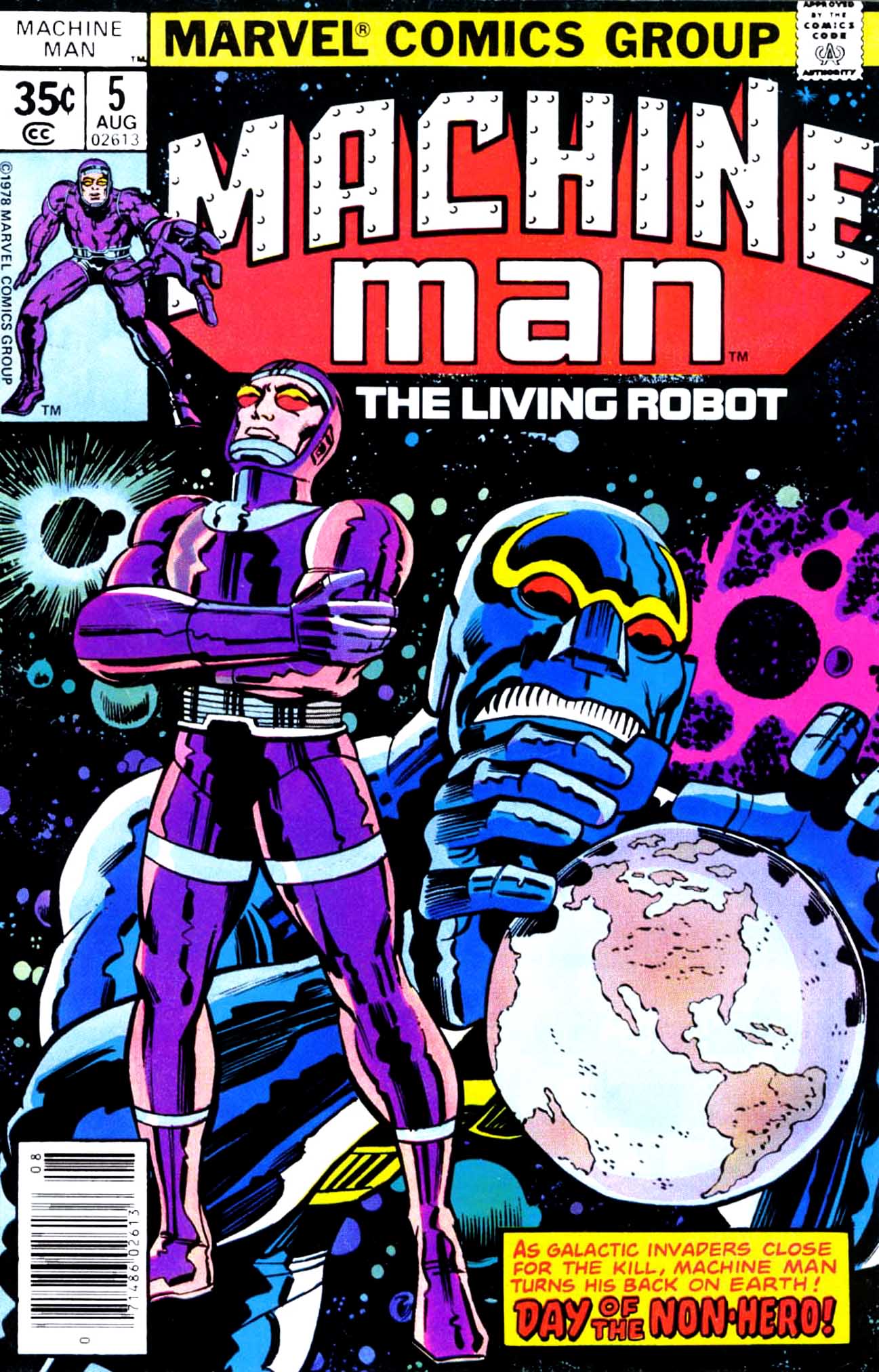 Read online Machine Man (1978) comic -  Issue #5 - 1