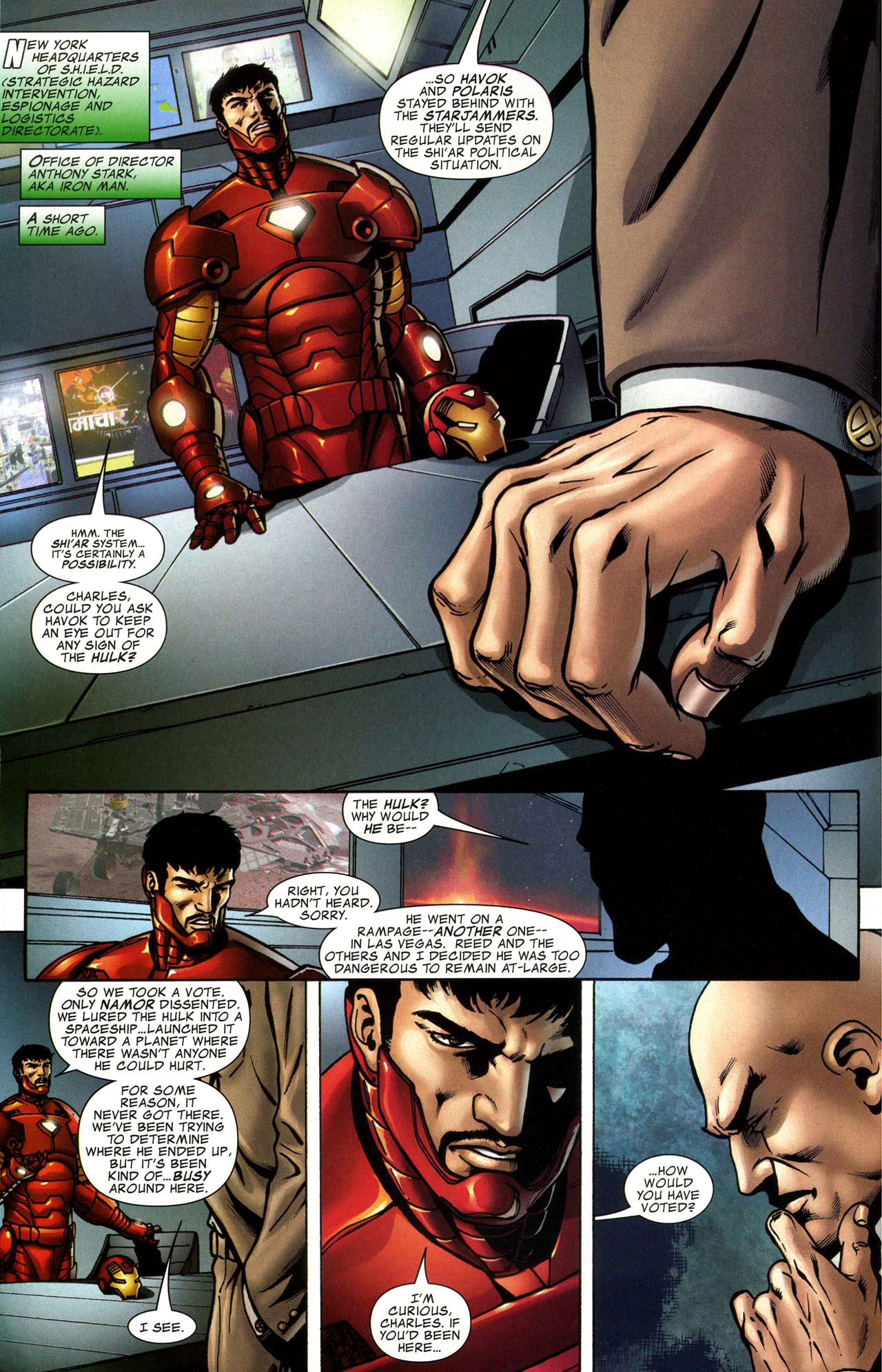 Read online World War Hulk: X-Men comic -  Issue #1 - 3