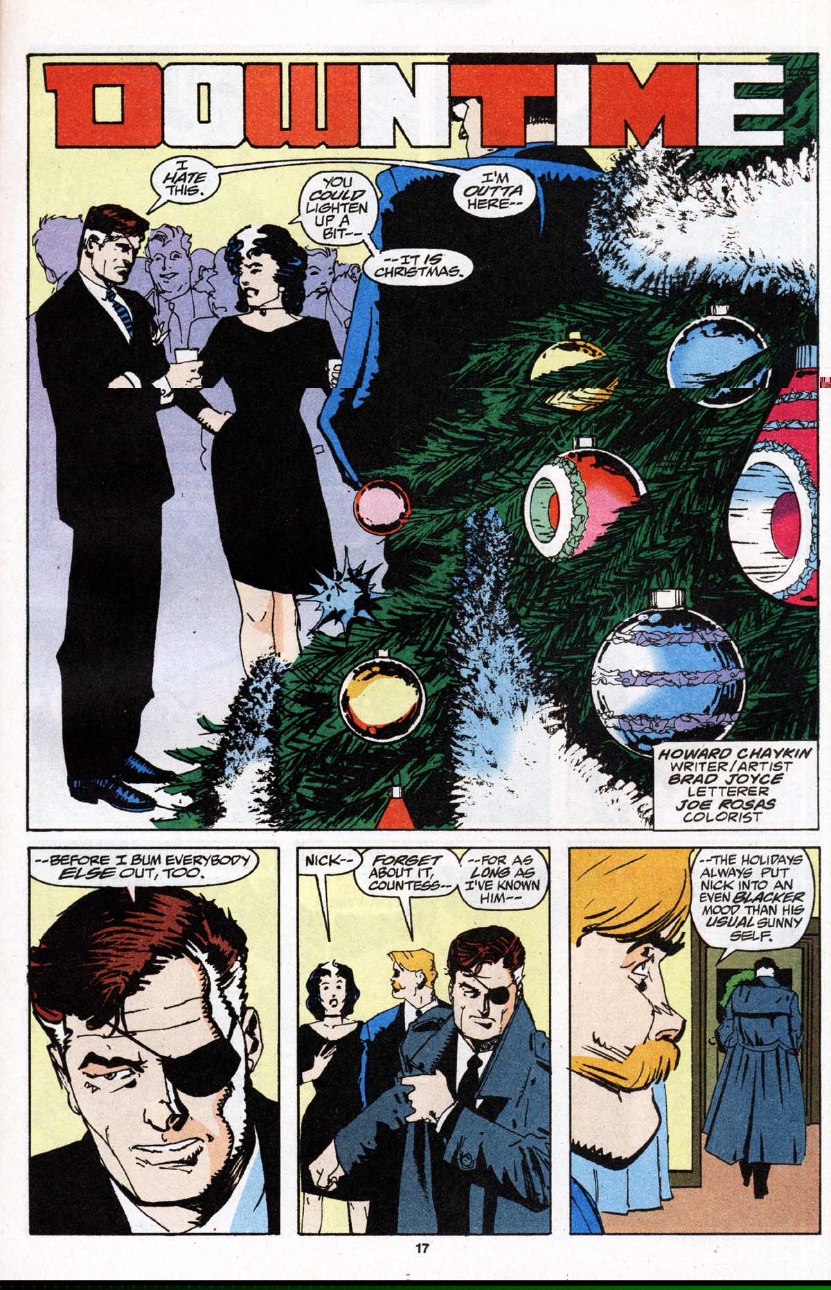 Read online Marvel Holiday Special (1991) comic -  Issue #1993 - 16