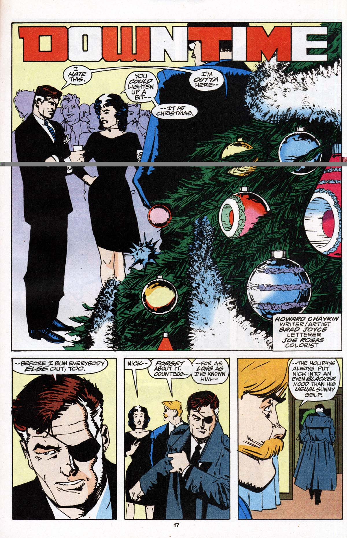 Read online Marvel Holiday Special (1991) comic -  Issue #1993 - 16