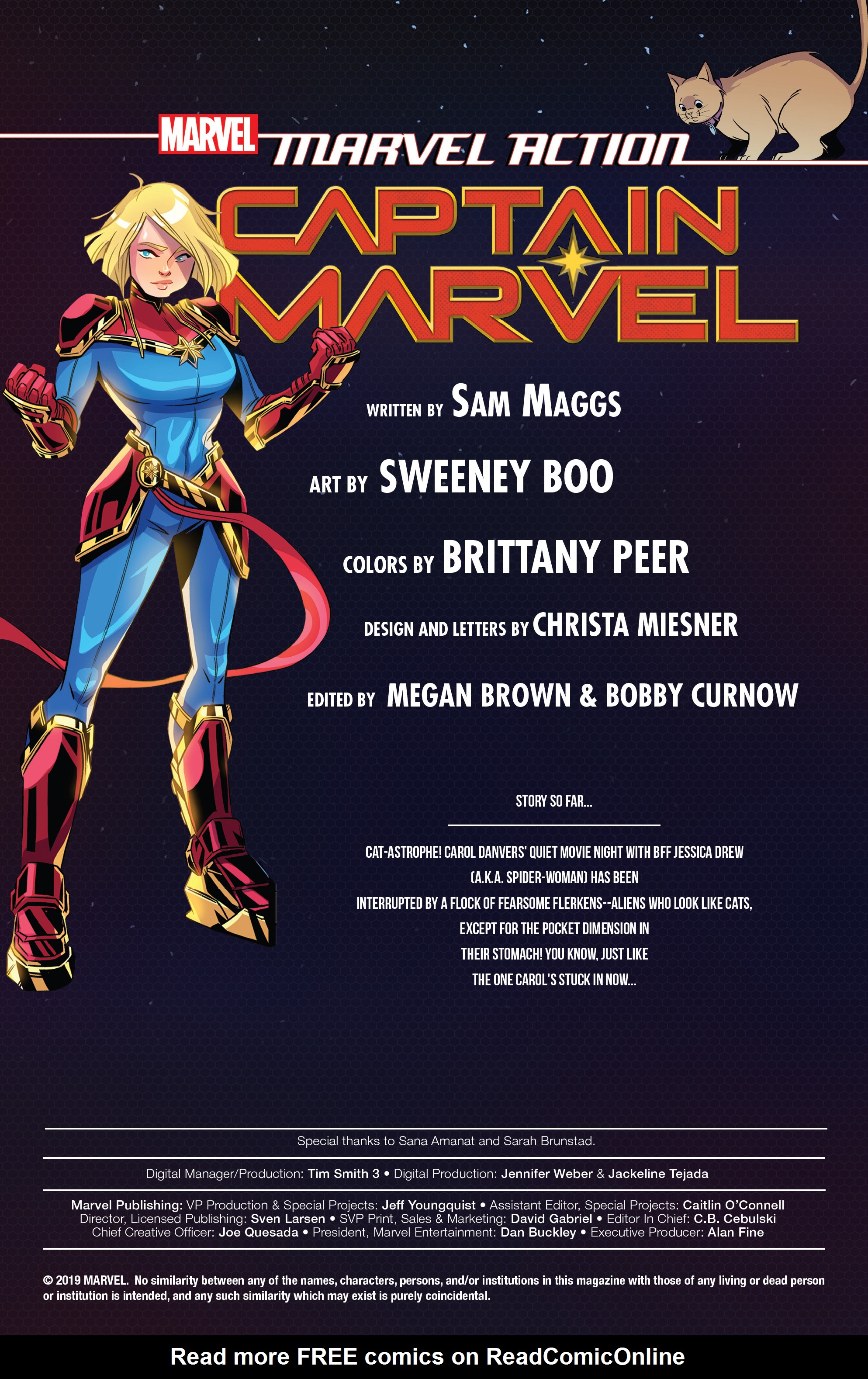 Read online Marvel Action: Captain Marvel comic -  Issue #2 - 2