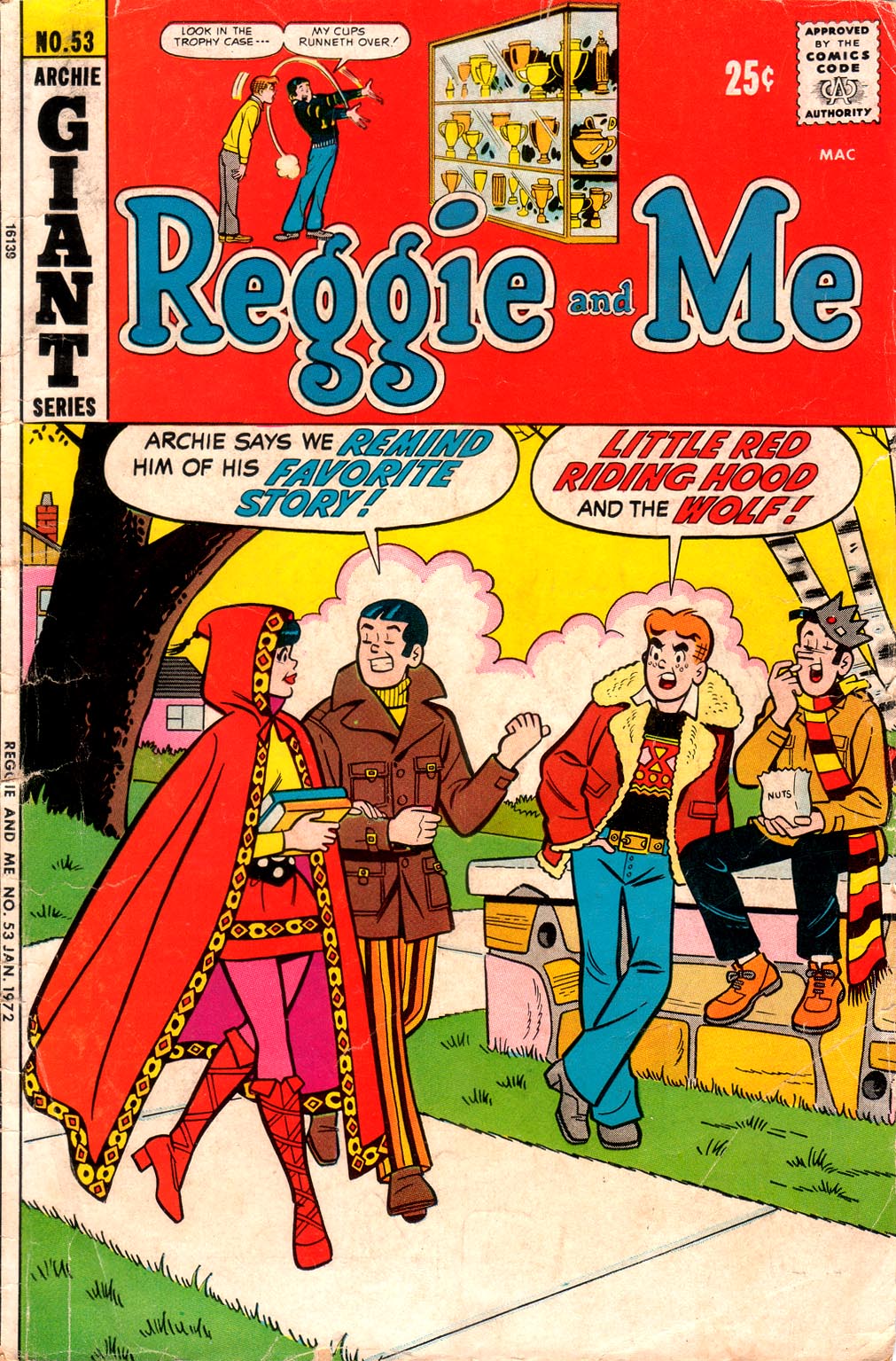Read online Reggie and Me (1966) comic -  Issue #53 - 1