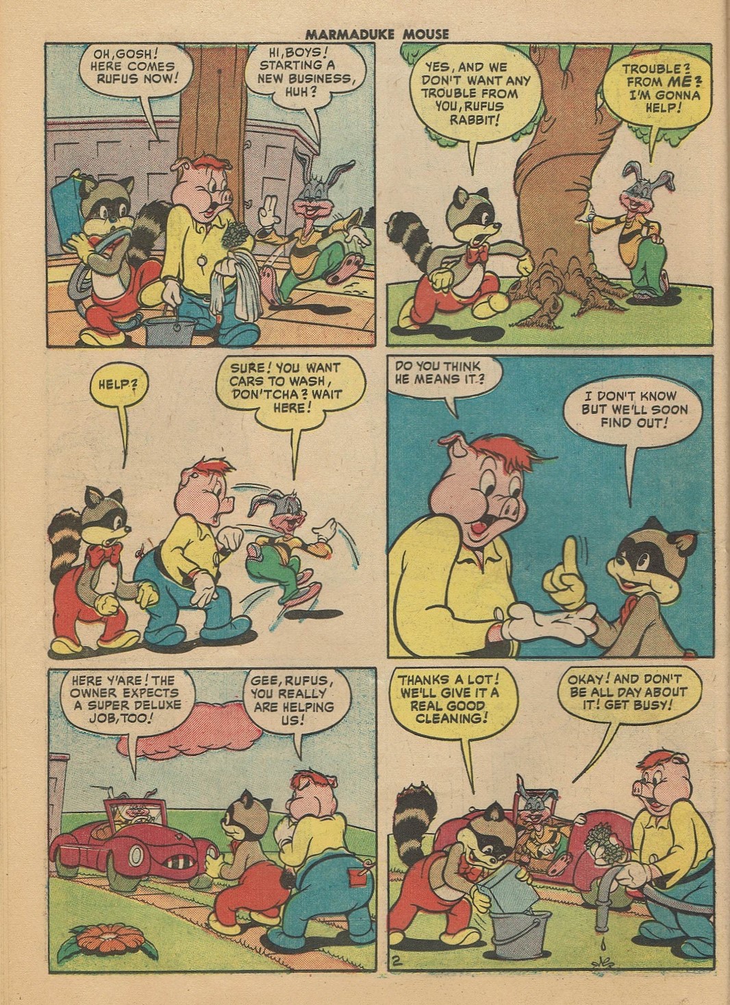 Read online Marmaduke Mouse comic -  Issue #22 - 22