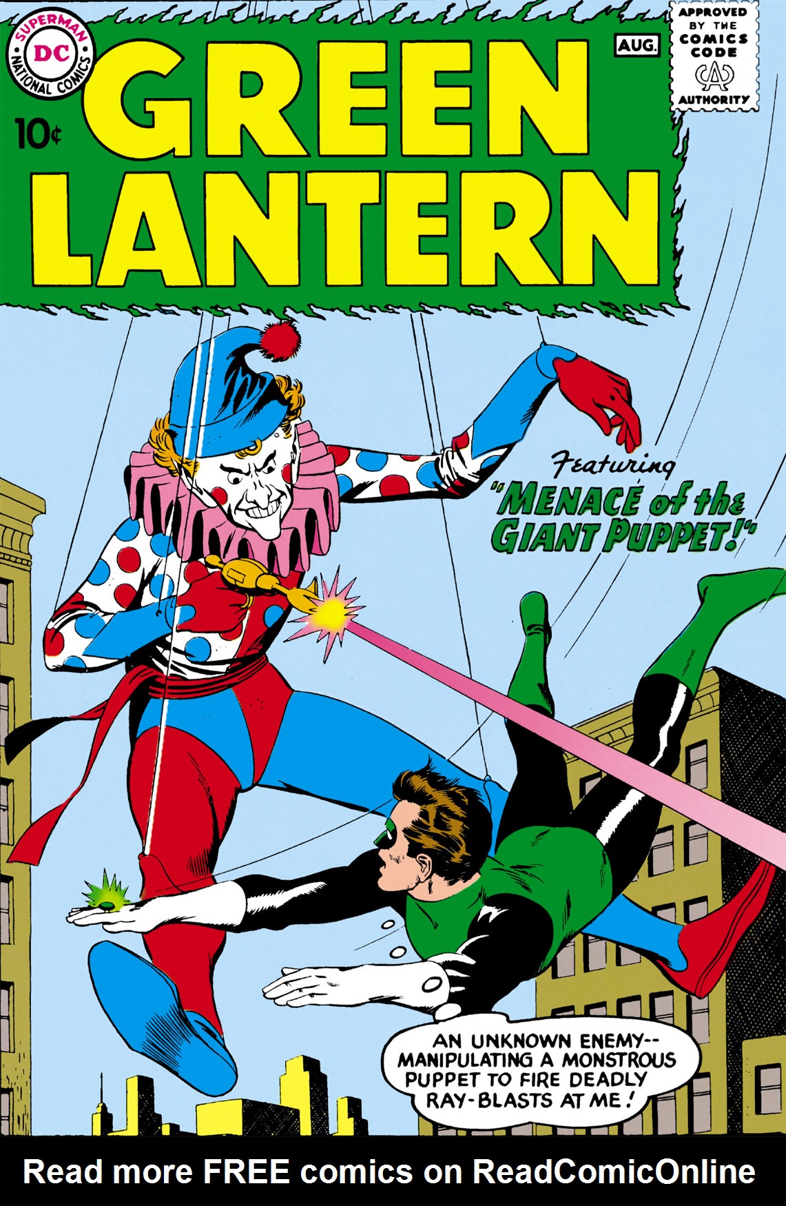 Read online Green Lantern (1960) comic -  Issue #1 - 1