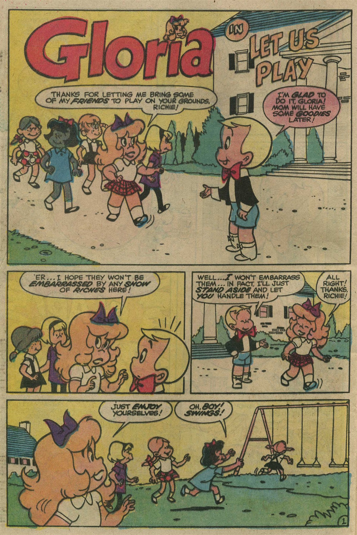 Read online Richie Rich & His Girl Friends comic -  Issue #6 - 28