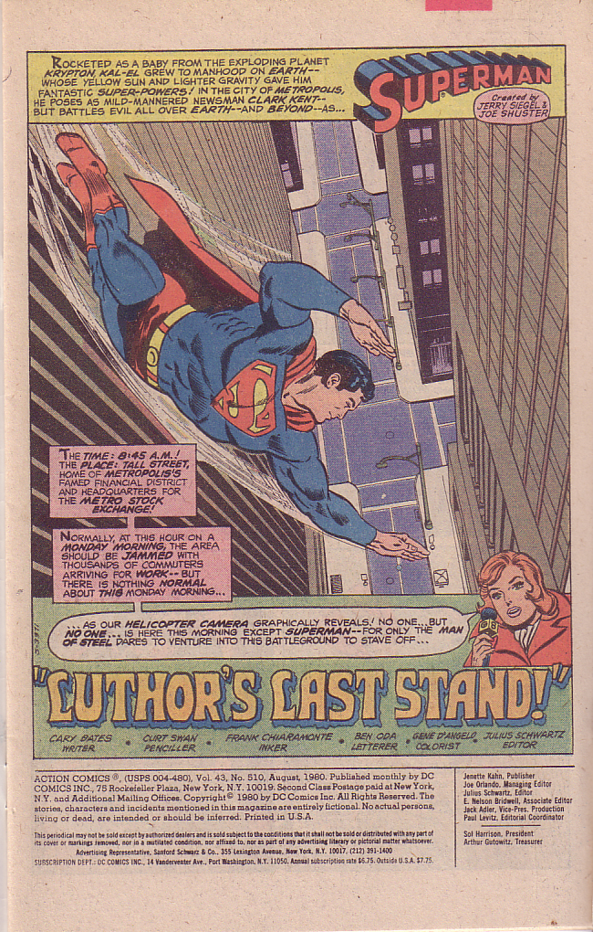 Read online Action Comics (1938) comic -  Issue #510 - 2