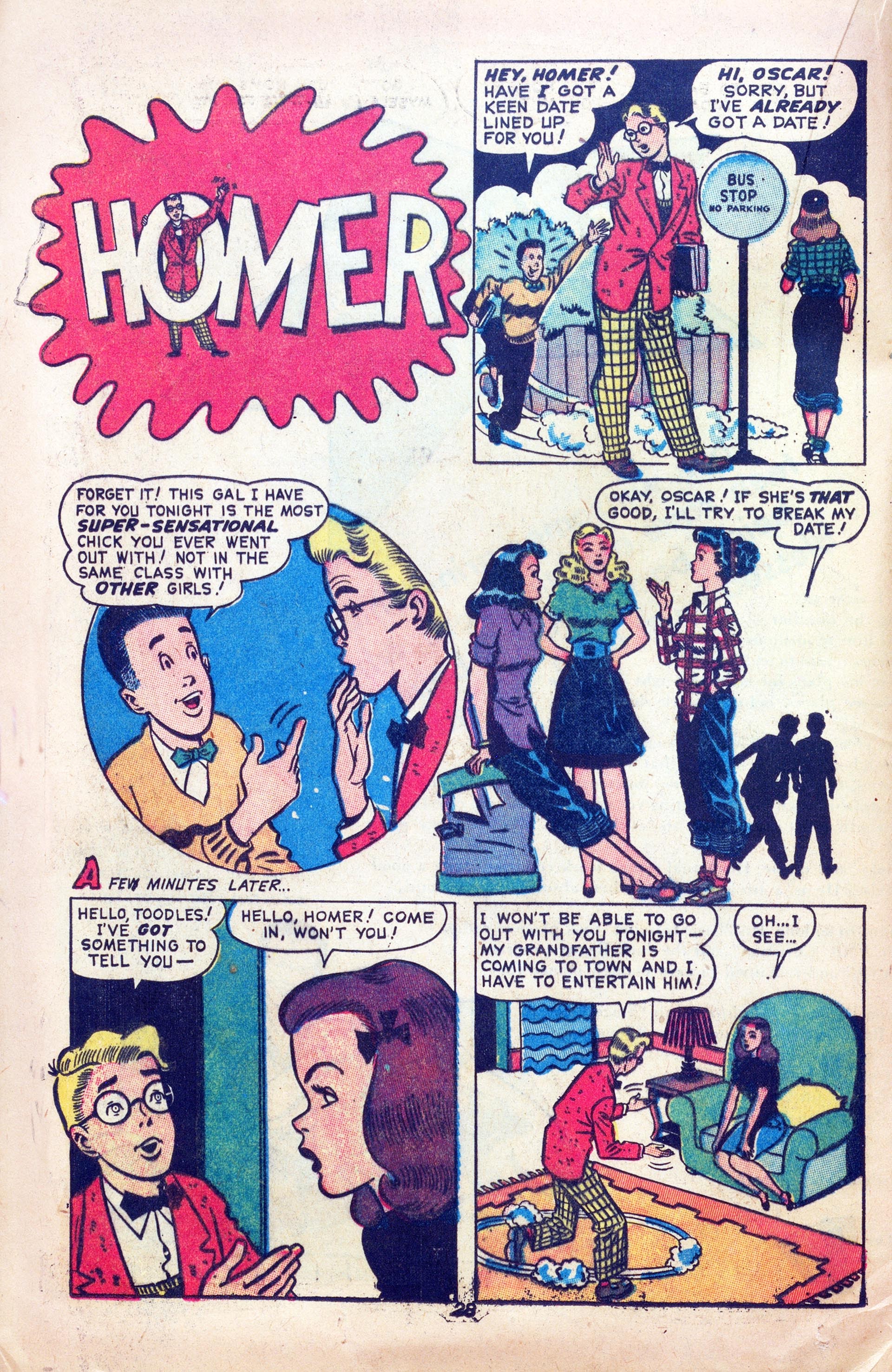 Read online Junior Miss (1947) comic -  Issue #27 - 26