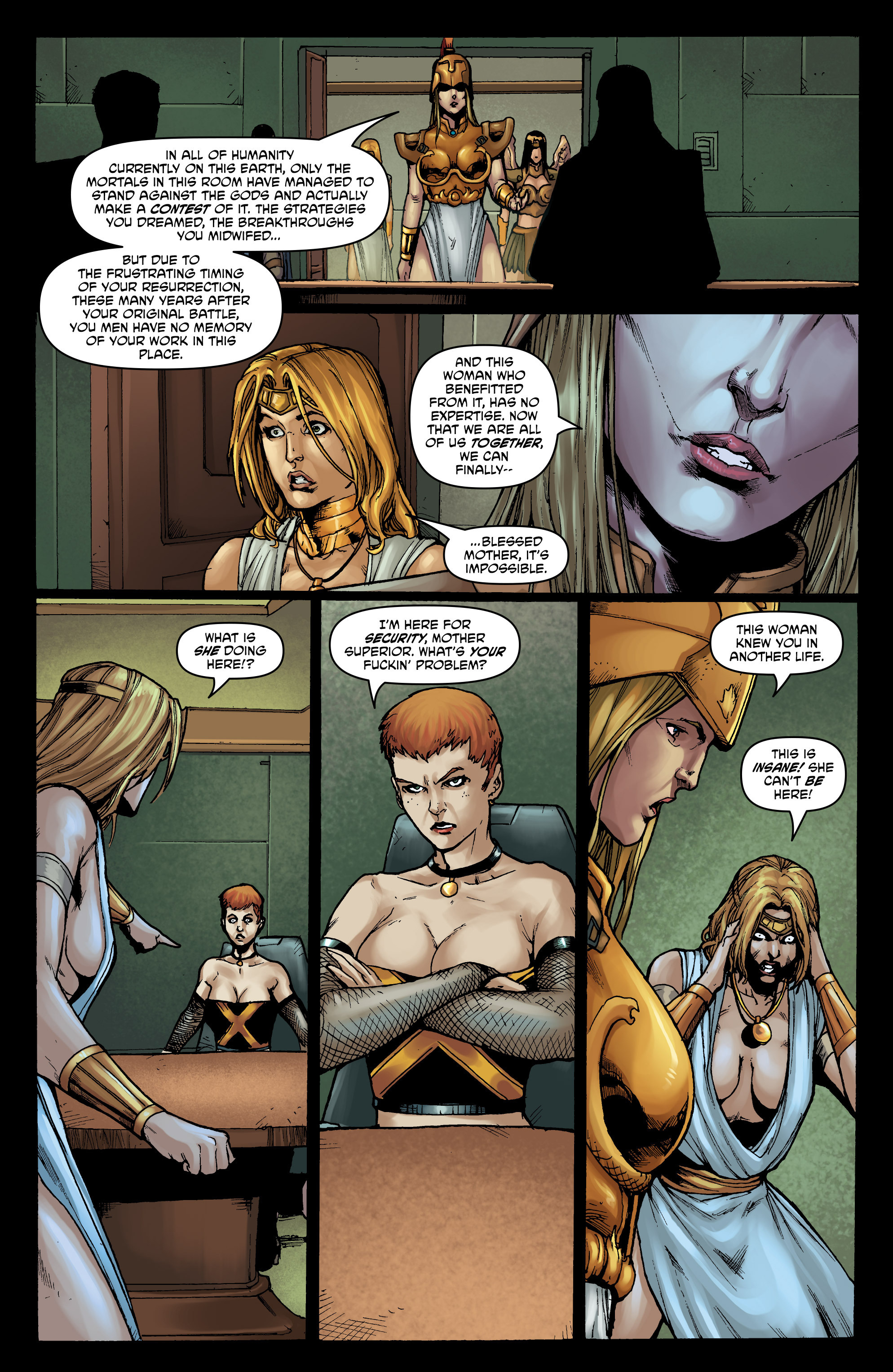 Read online God Is Dead comic -  Issue #33 - 16