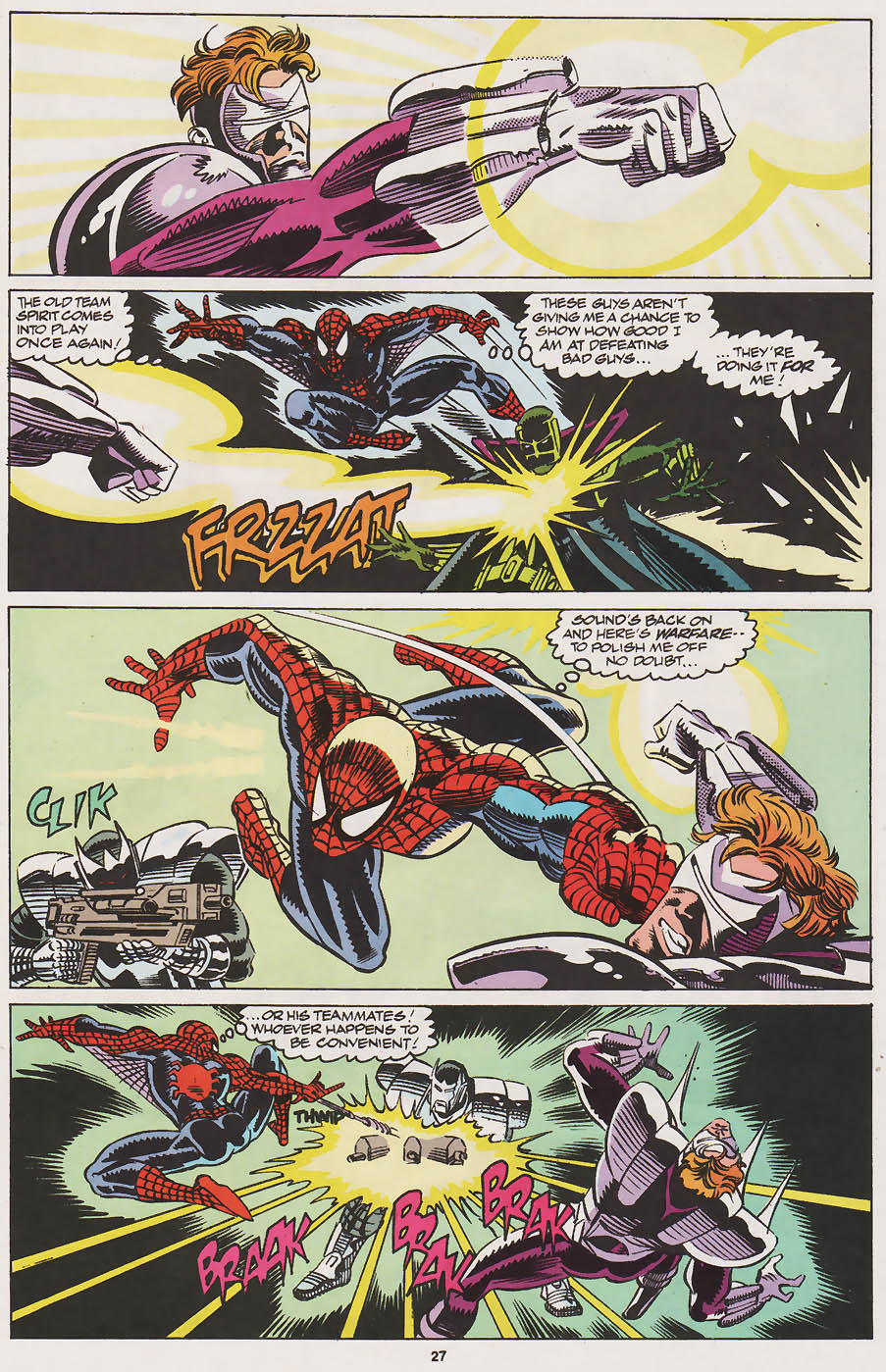 Read online Web of Spider-Man (1985) comic -  Issue #92 - 21